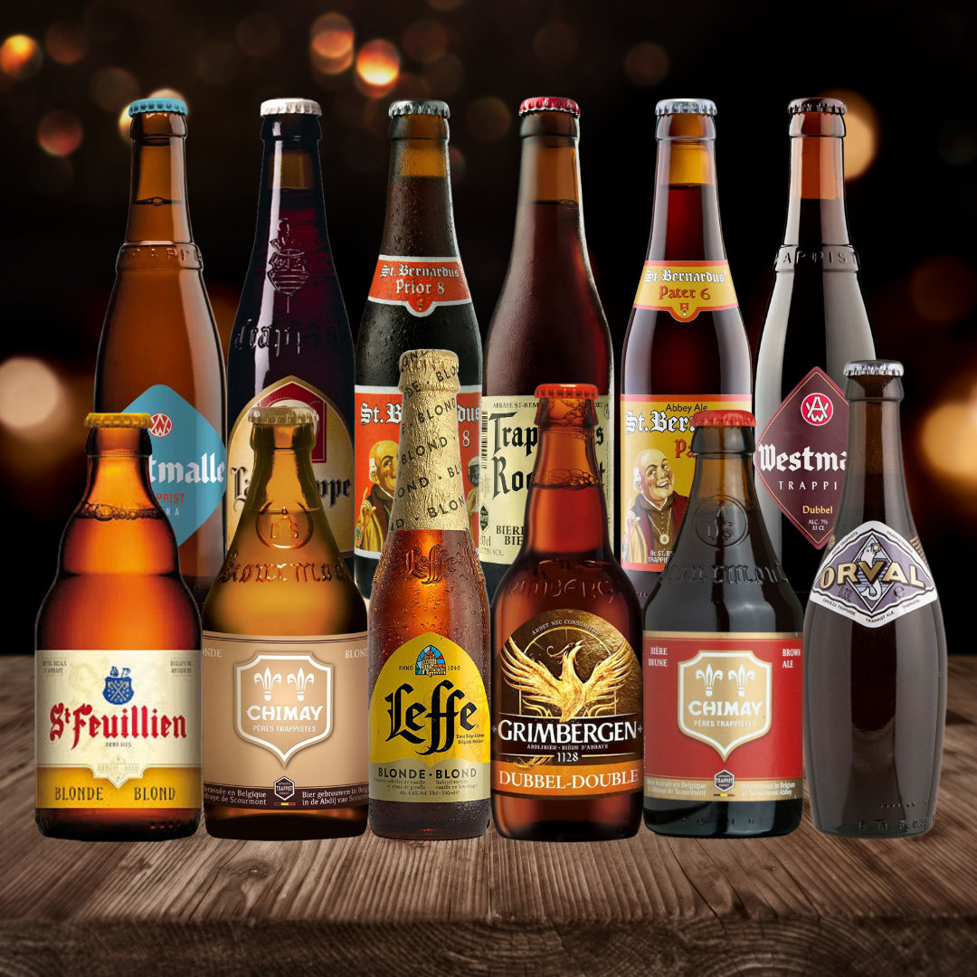 Best of Belgian Trappist and Abbey Beer Mixed Beer Case (12 Pack)