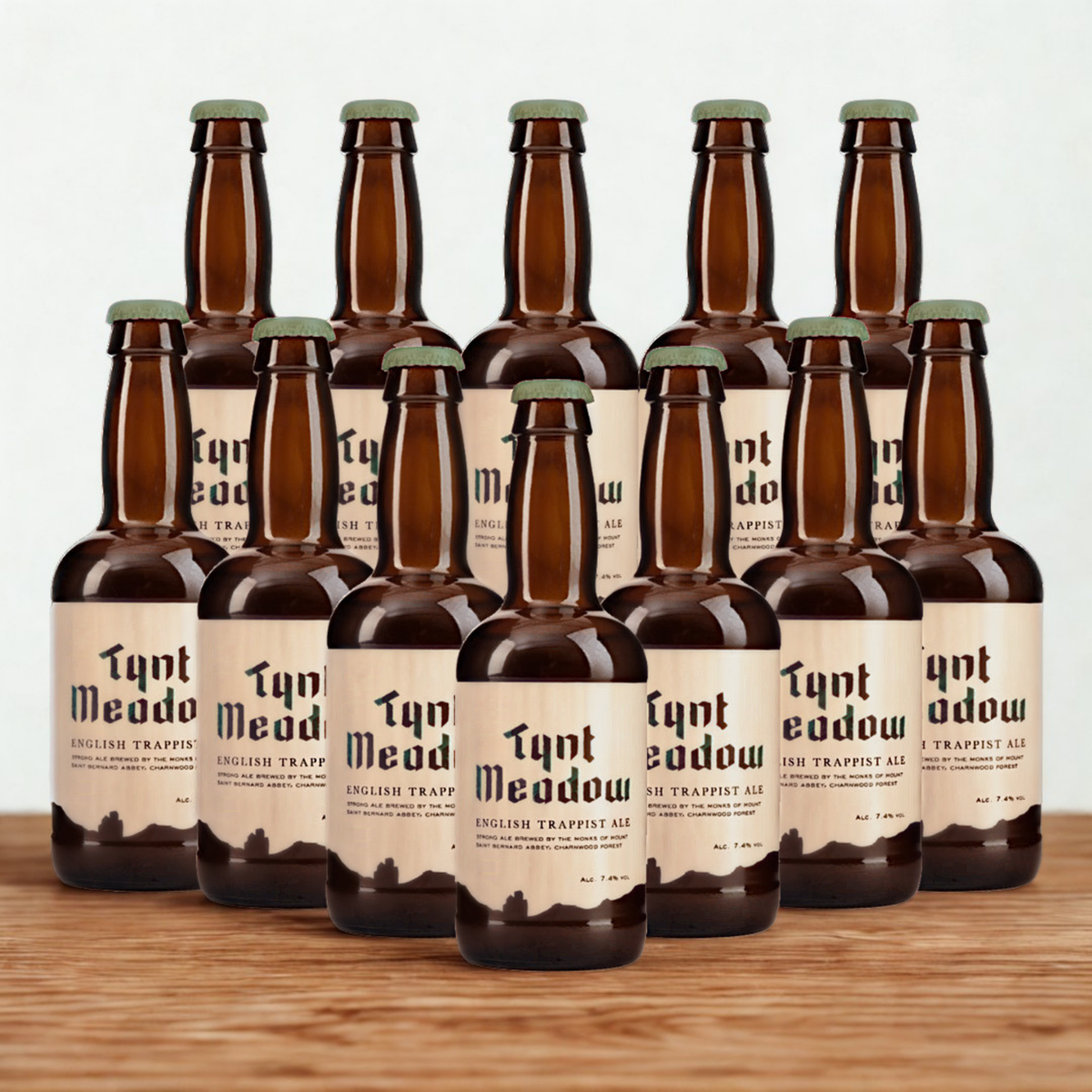 Tynt Meadow British English Trappist Beer 330ml Bottles - 7.40% ABV (Multipack)