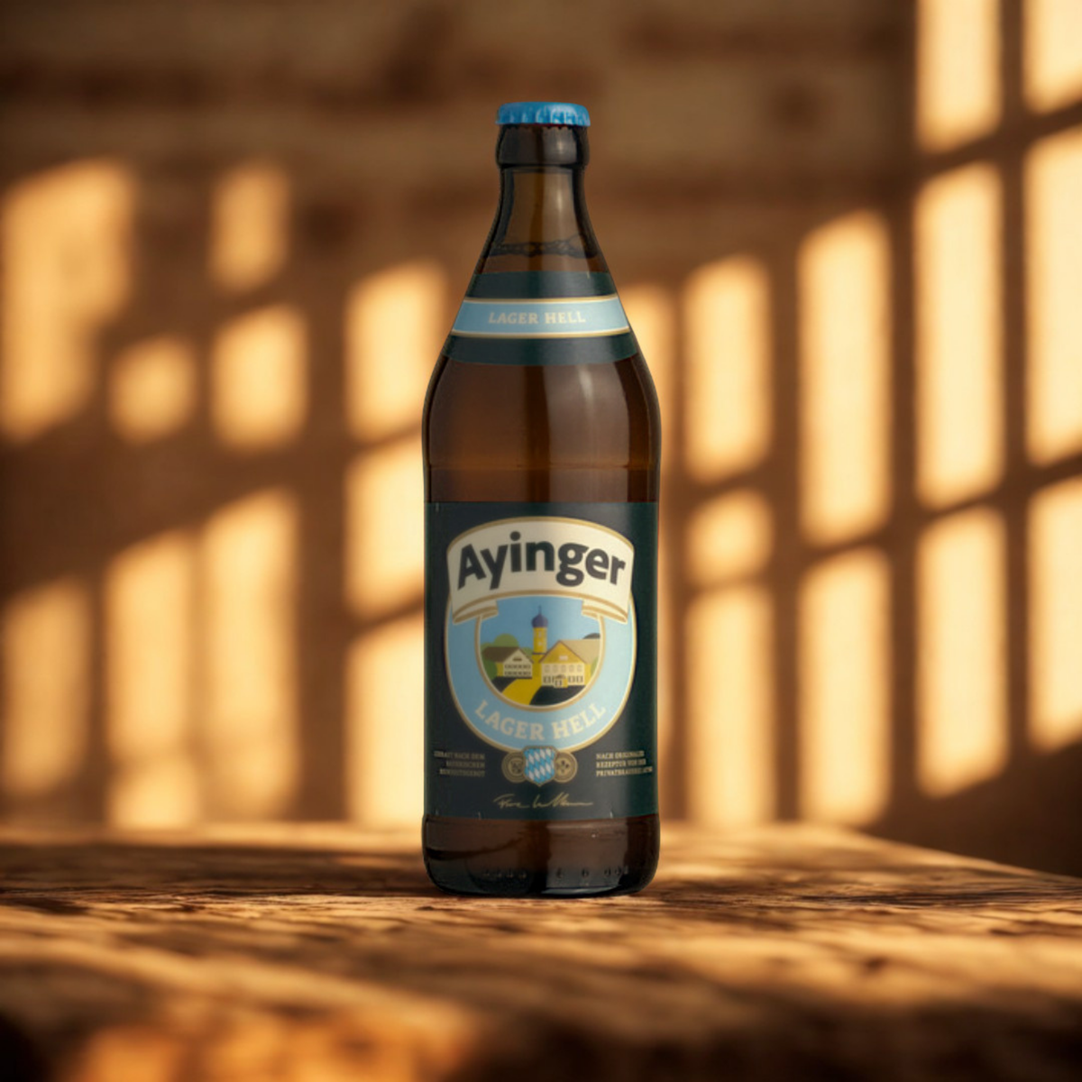 Ayinger Lager Hell 330ml Bottles - 4.9% ABV (Multipack)