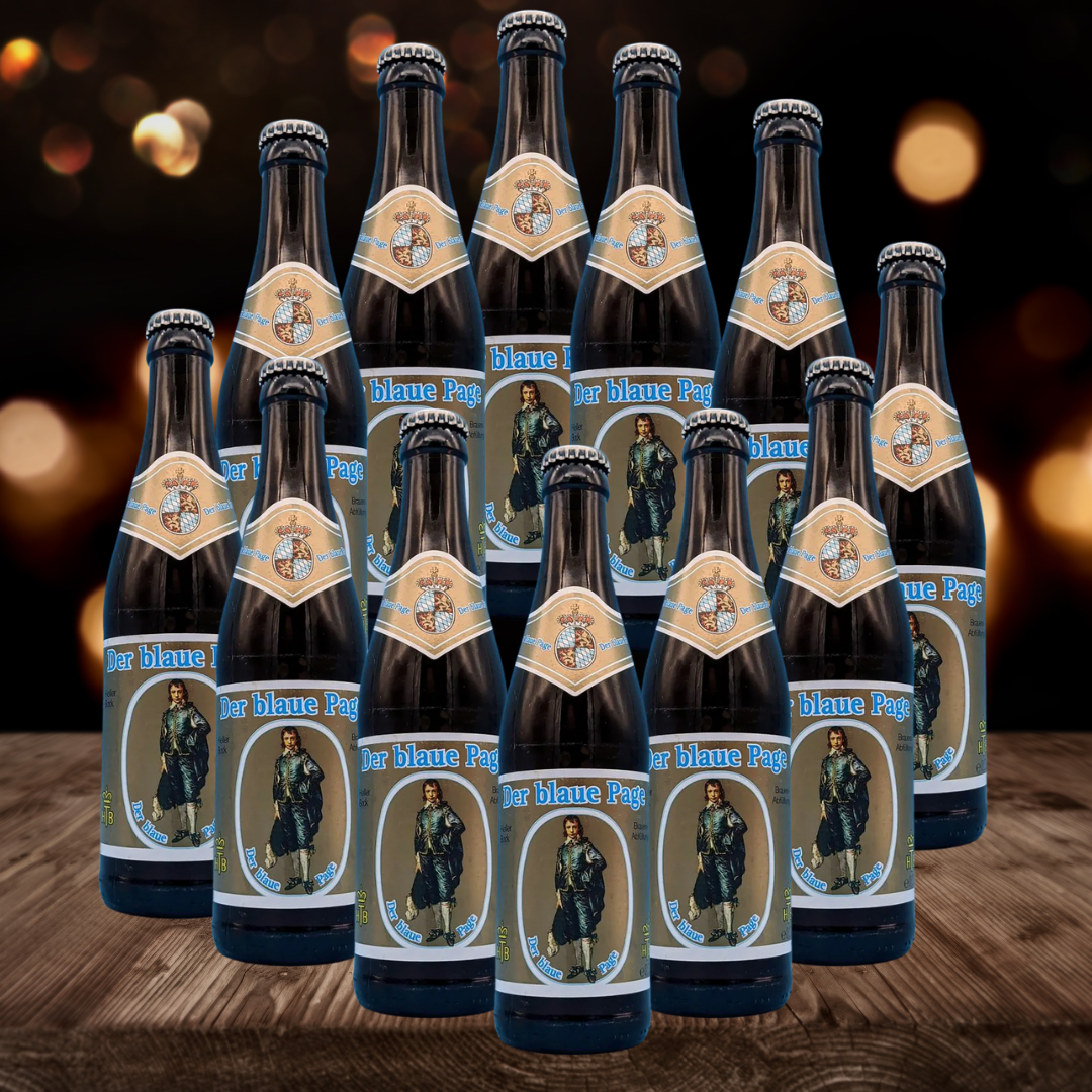 Tegernseer Blaue Page German Lager 330ml Bottles - 6.8% ABV (12 Pack)