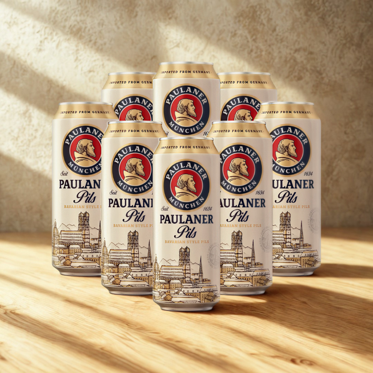 Paulaner Pils German Lager 500ml Cans – 4.8% ABV