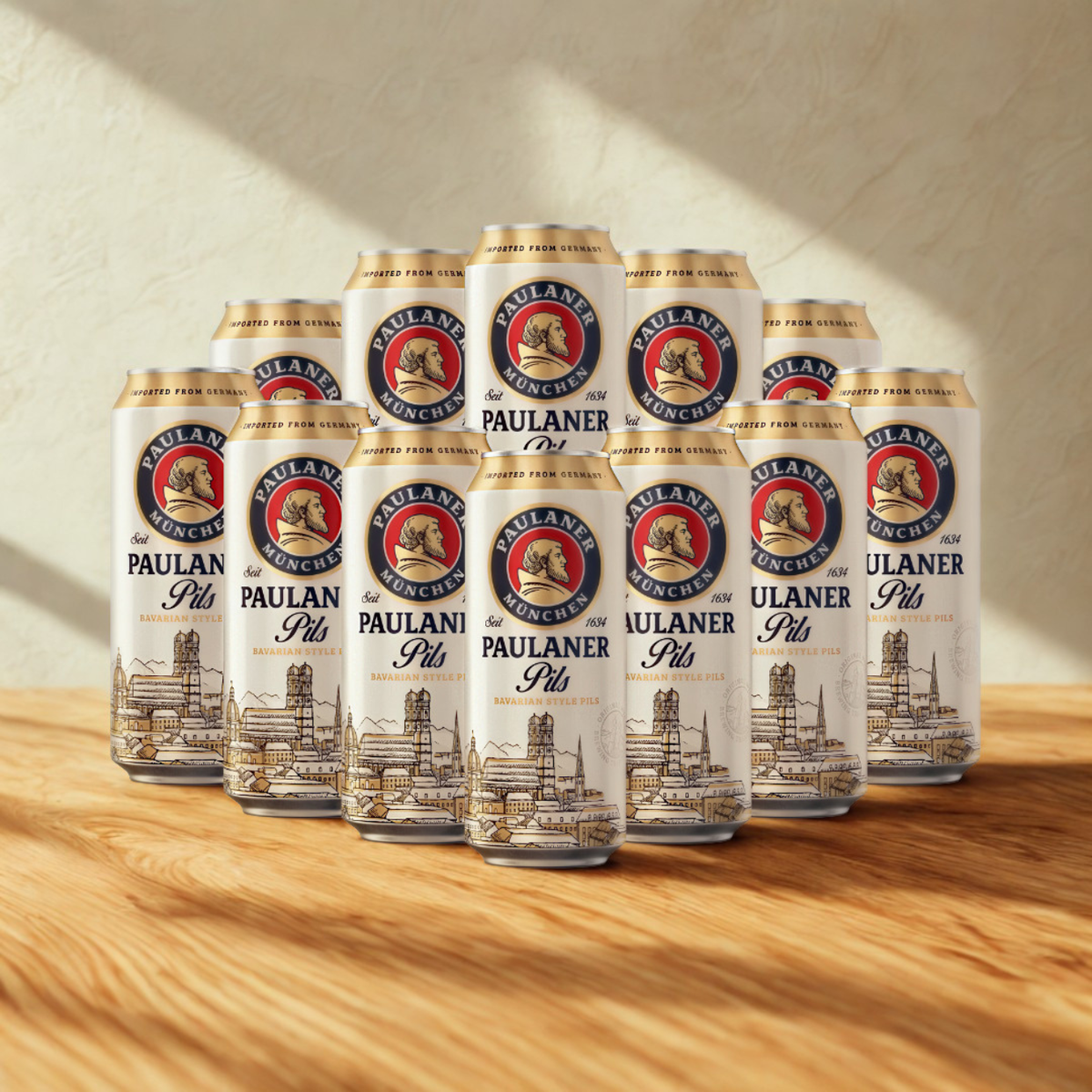 Paulaner Pils German Lager 500ml Cans – 4.8% ABV
