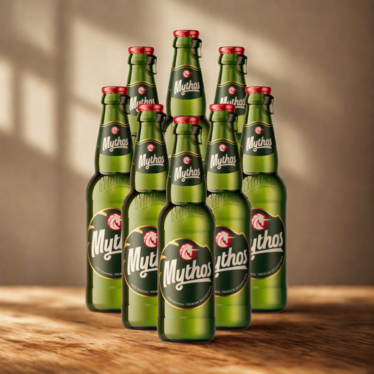 Mythos Premium Greek Lager 330ml Bottles (Multipack) - 4.7% ABV