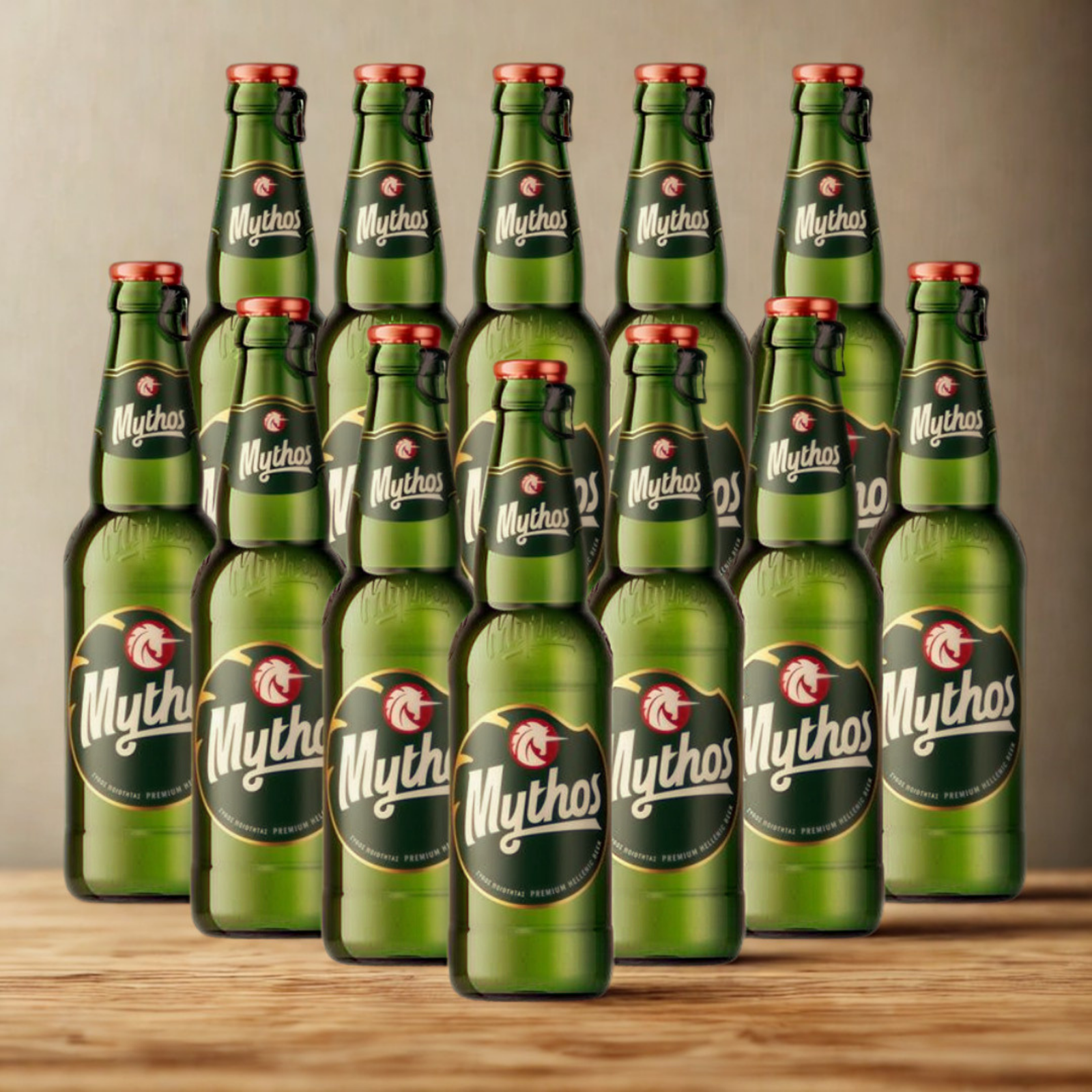 Mythos Premium Greek Lager 330ml Bottles (Multipack) - 4.7% ABV