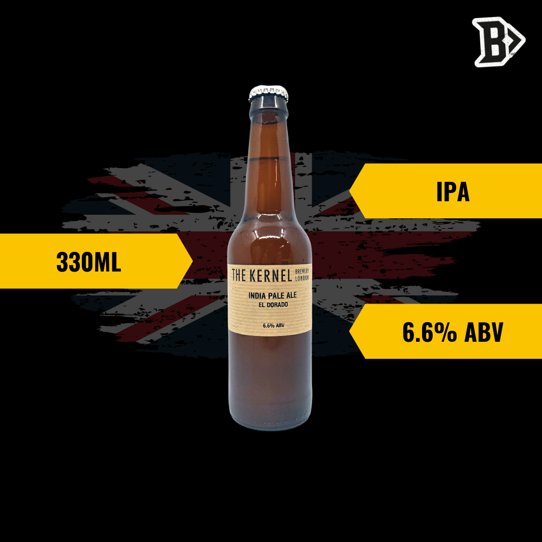 Kernel Krush British IPA 330ml Bottles - 6.6% ABV (12 Pack)