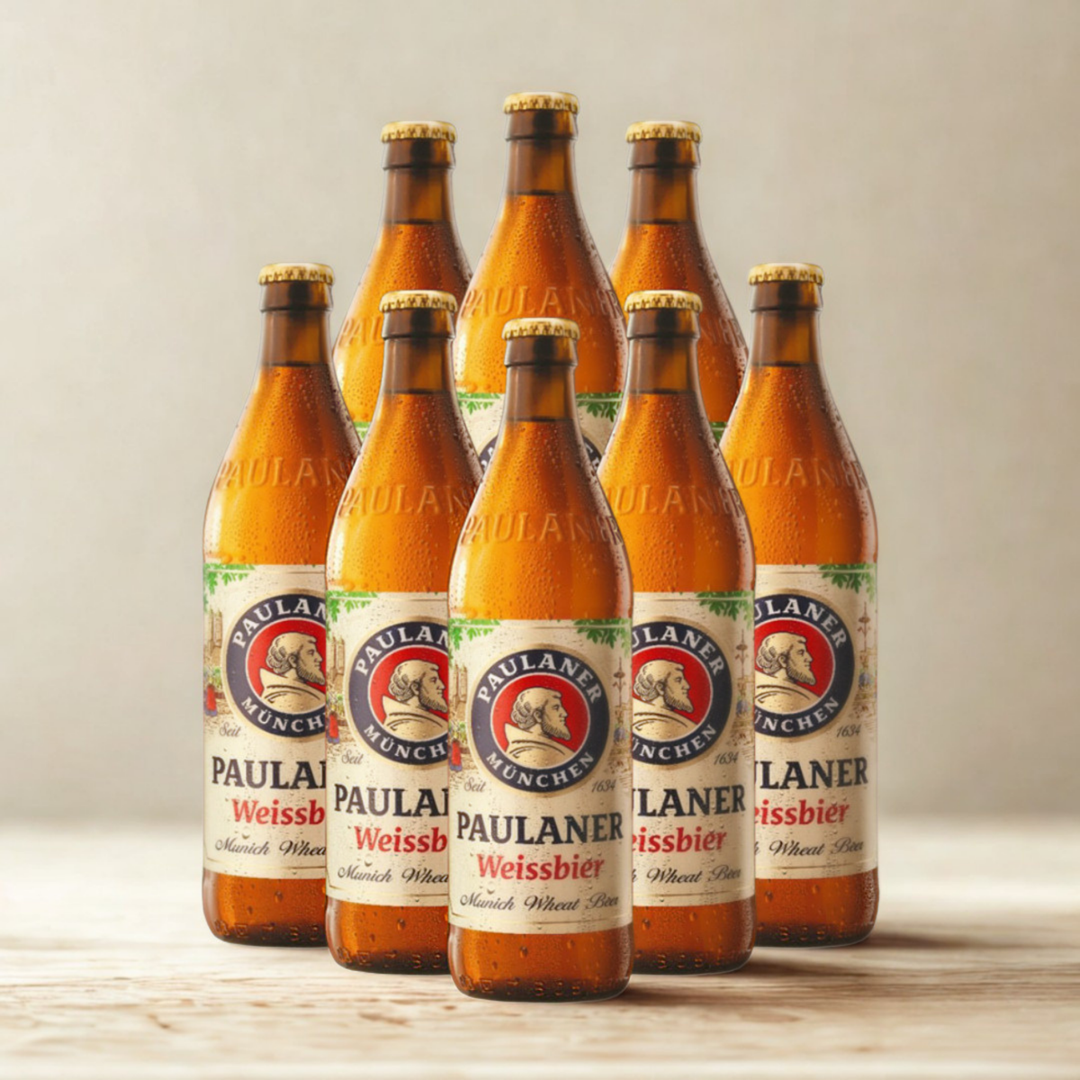 Paulaner Weissbier 330ml Bottles - 5.5% ABV (Multipack)
