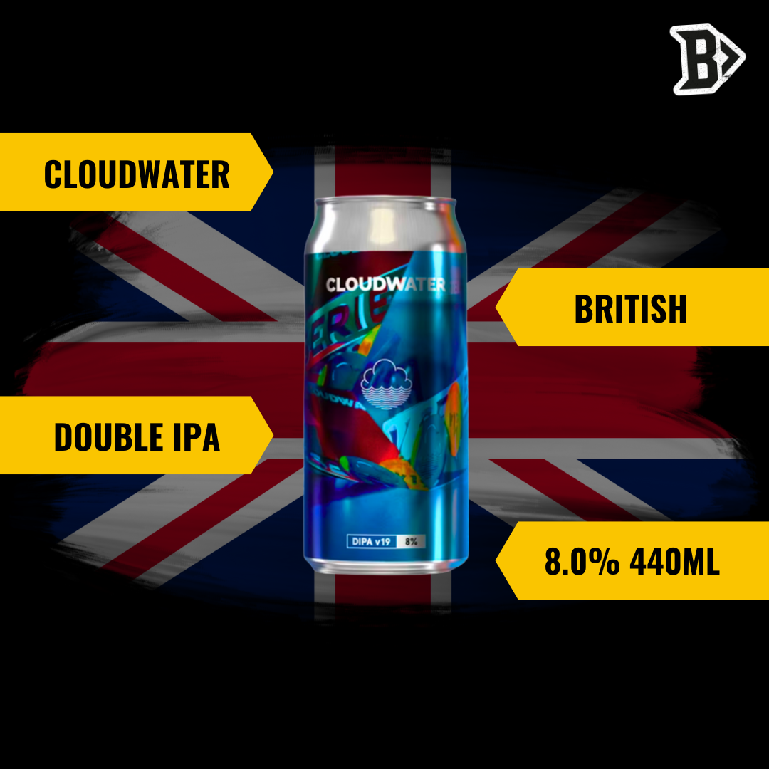 Cloudwater Limited Edition DIPA Double IPA 440ml Cans – 8% ABV (12 Pack)
