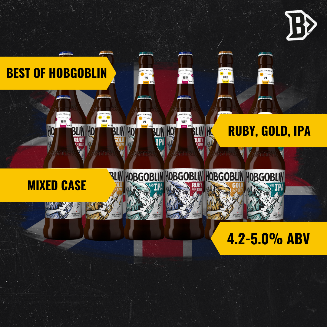 Best of Hobgoblin British Ale Mixed Case (12 x 500ml Bottles)