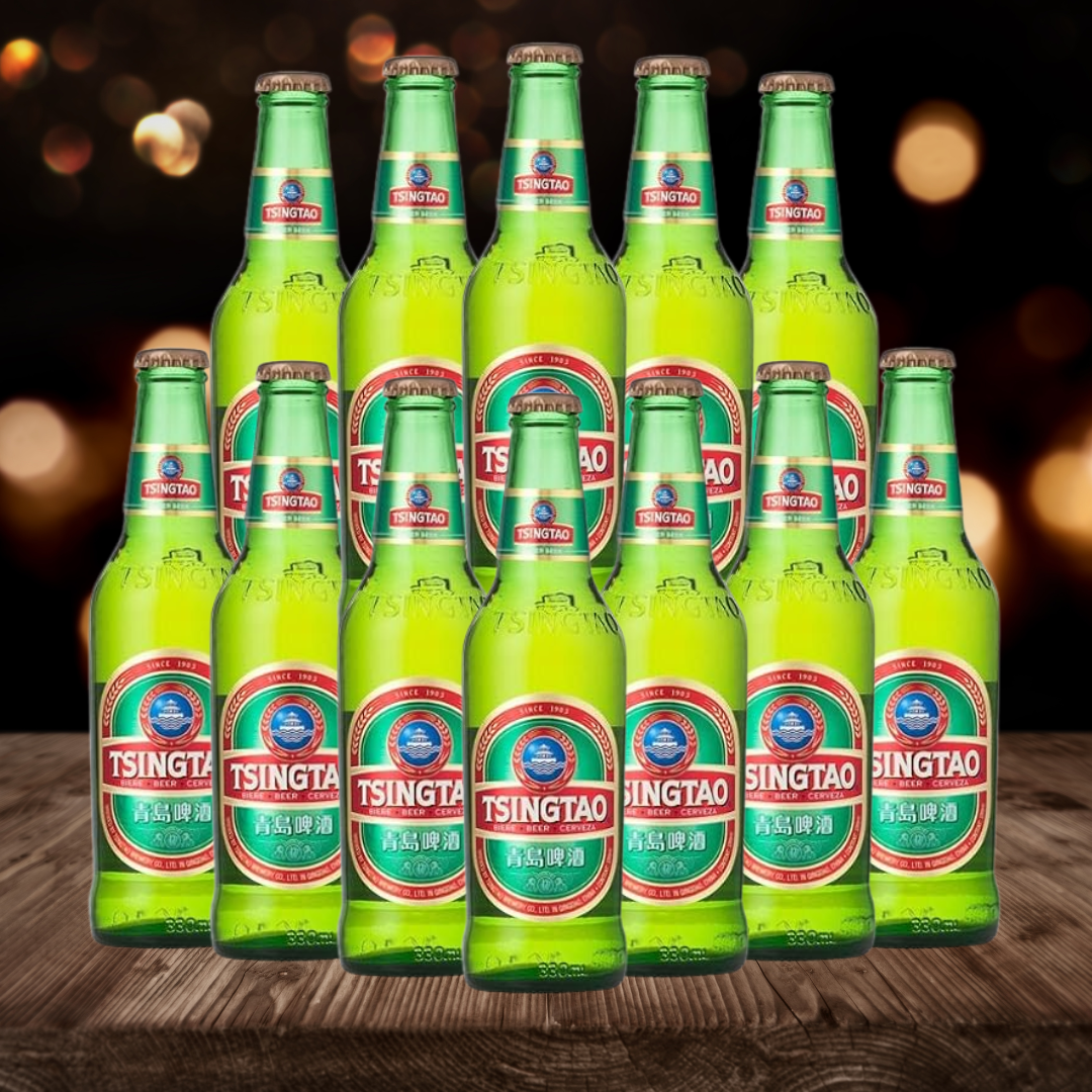 Tsingtao Premium Lager 330ml - 4.7% ABV (12 pack)