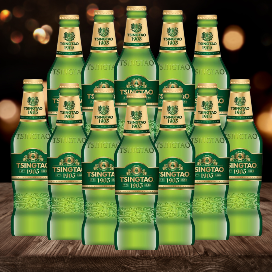 Tsingtao 1903 Premium Lager 330ml - 5.0% ABV (12 pack)