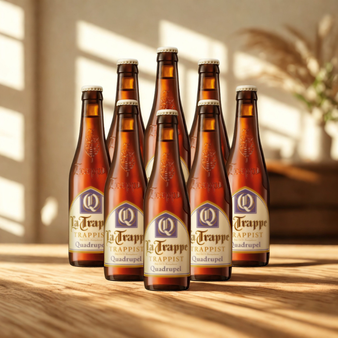 La Trappe Trappist Dutch Quadrupel Beer - 10.00% ABV (Multipack)