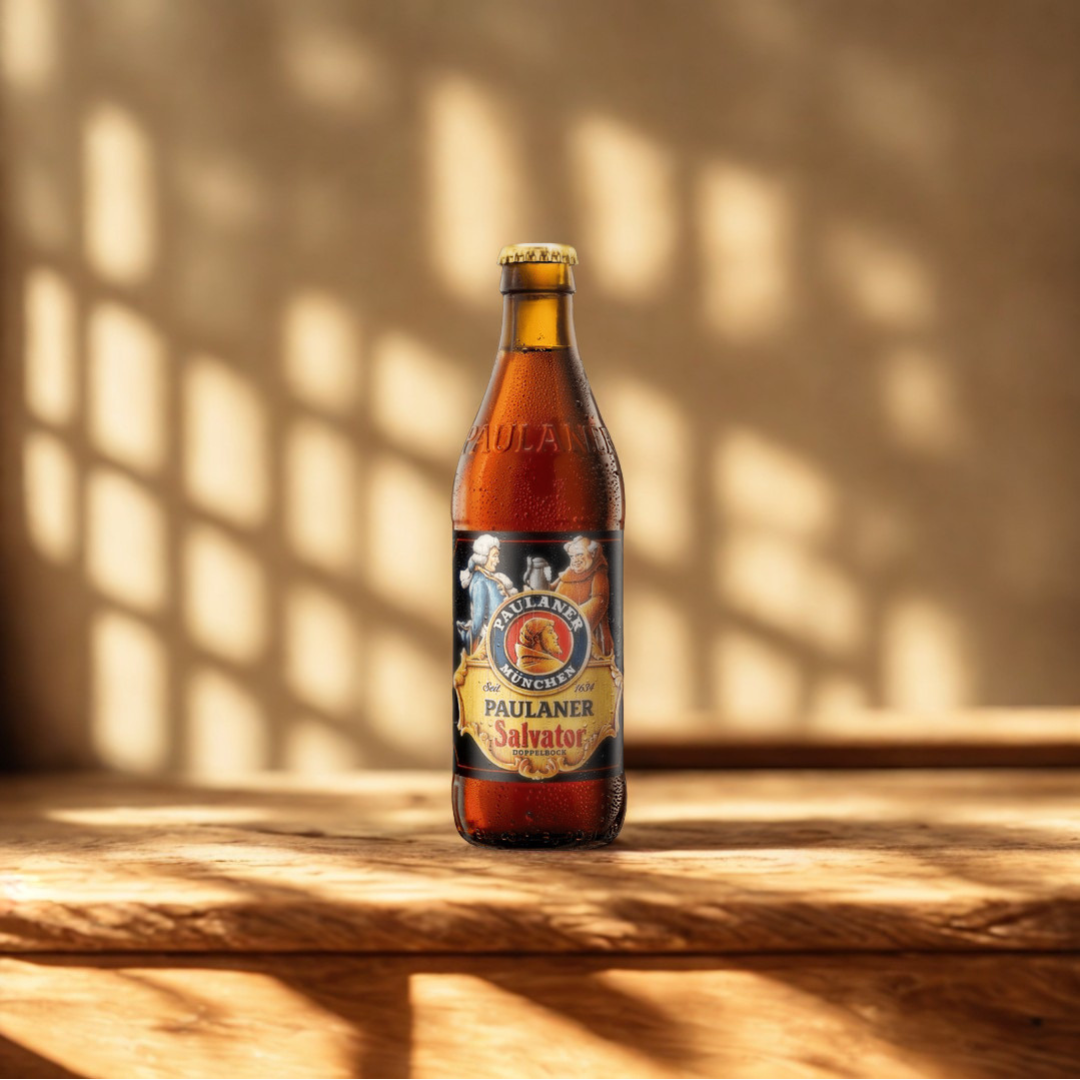 Paulaner Salvator Premium German Dark Lager 330ml Bottles – 7.9% ABV (Multipack)