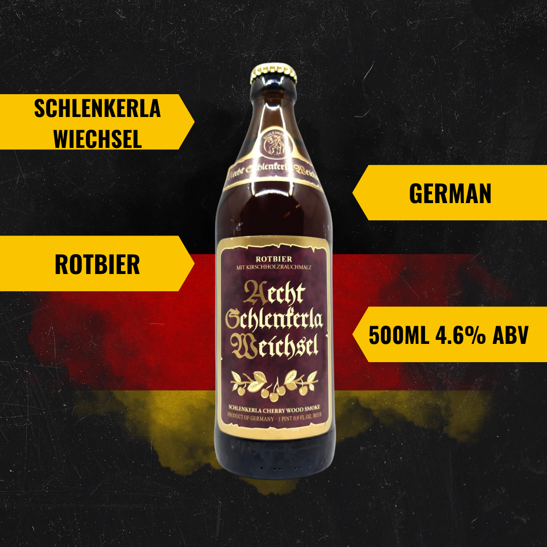 Schlenkerla Weichsel German Rotbier 500ml Bottles - 4.6% ABV (12 Multipack)