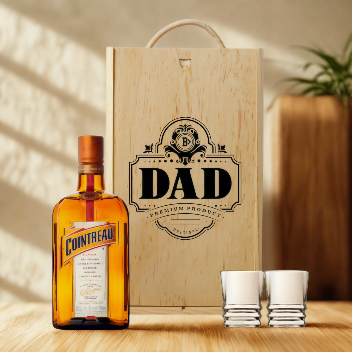 Best Dad Aperitif &amp; Liqueur Gift Set – Premium Spirits Selection with Glasses