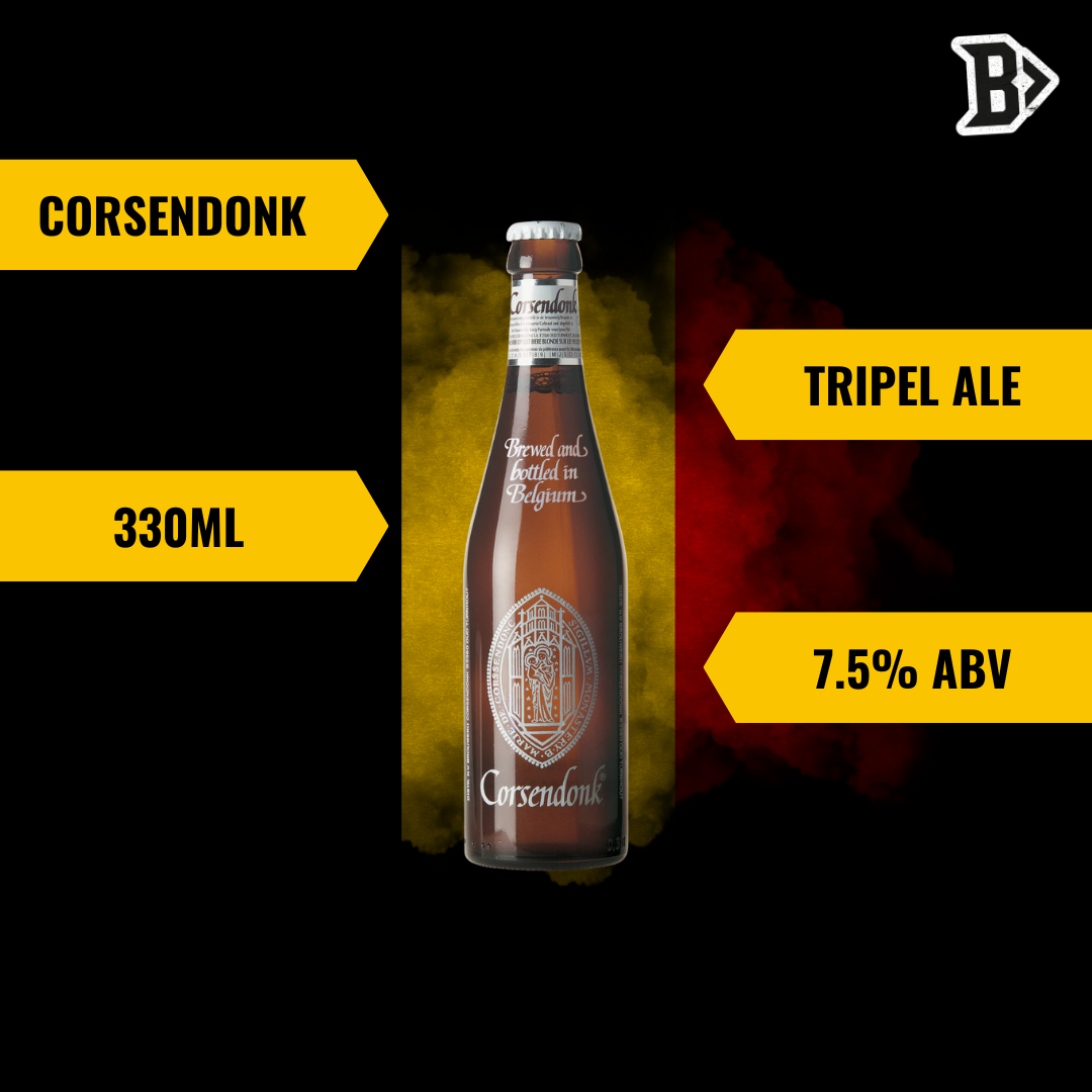 Corsendonk Tripel Belgium Tripel Ale 330ml Bottles - 7.5% ABV (12 Pack)