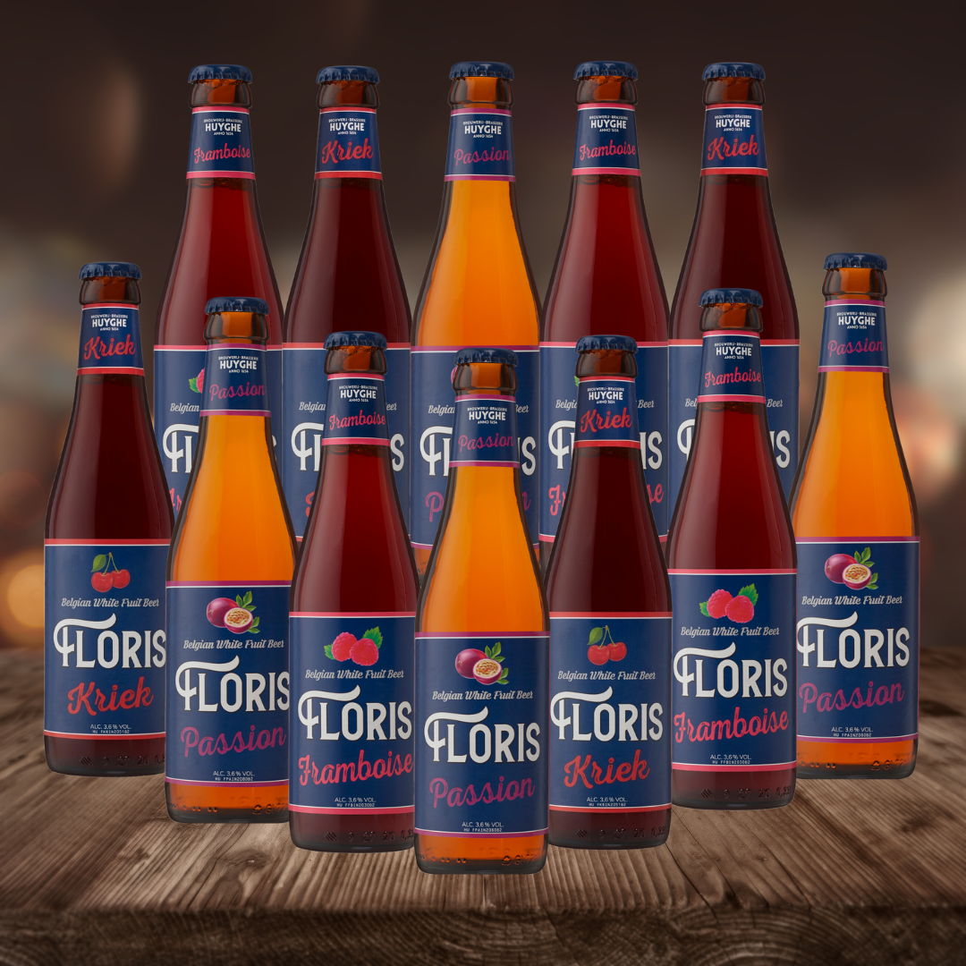 Floris Belgian Fruit Beer Mixed Case 330ml Bottles (12 Pack)