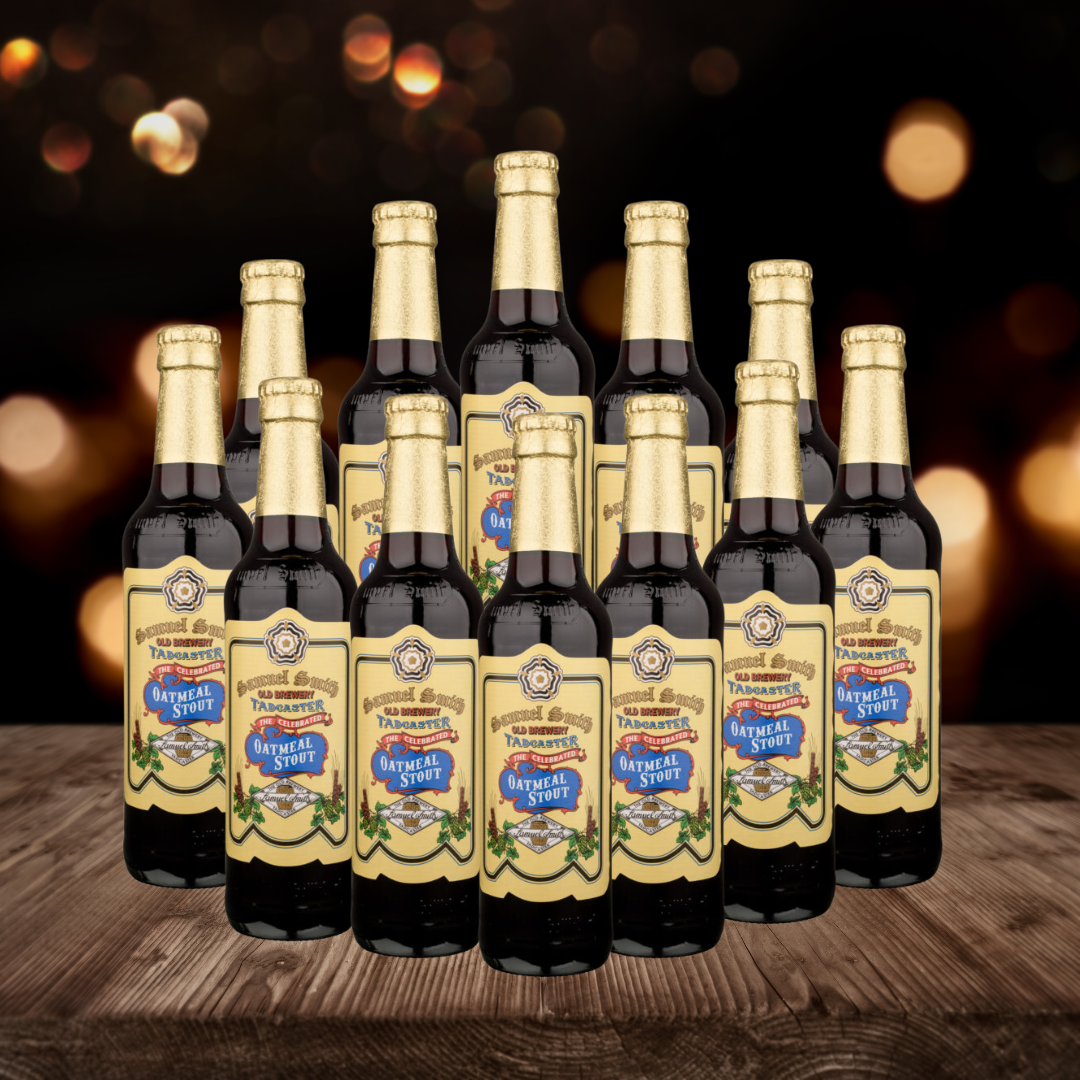 Samuel Smith's Oatmeal Stout 355ml Bottles - 5% ABV (12 Pack)