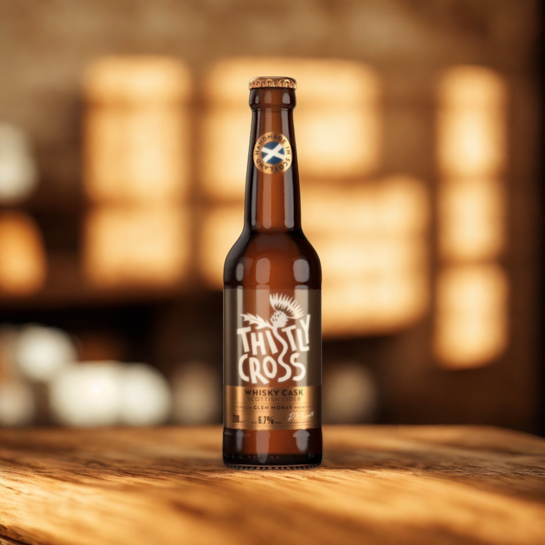 Thistly Cross Whisky Cask Craft Cider 330ml Bottles - 6.7% ABV (Multipack)