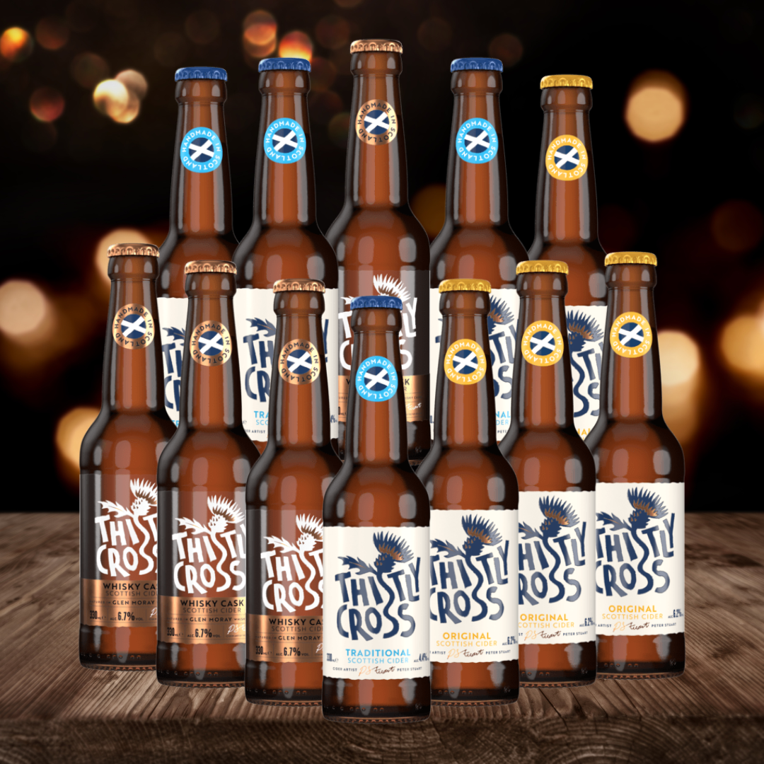 Thistly Cross Craft Cider Mixed Case Gift Set - 330ml Bottles (Multi-Pack)