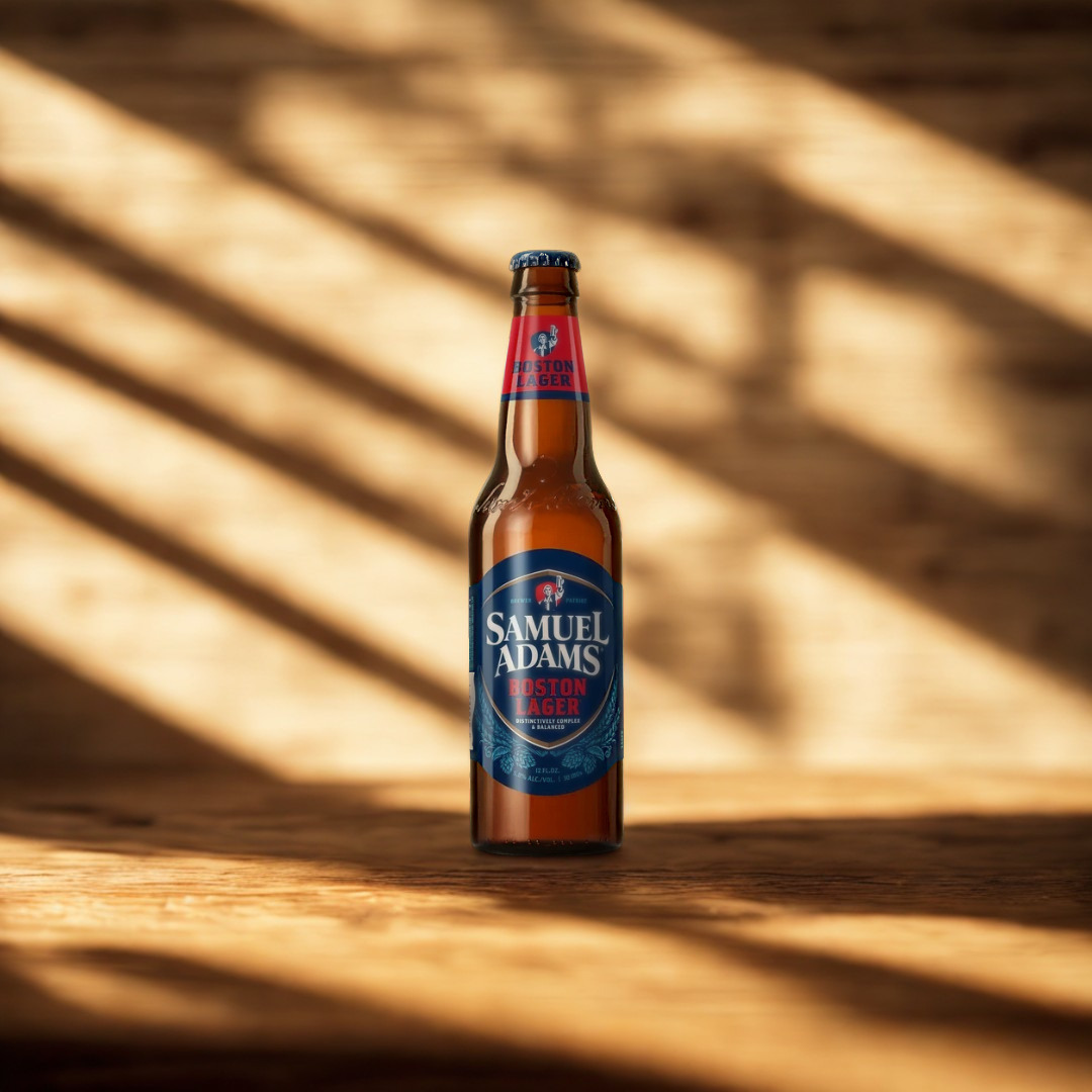 Samuel Adams American Boston Lager 355ml Bottles - 5.0% ABV (12 pack)