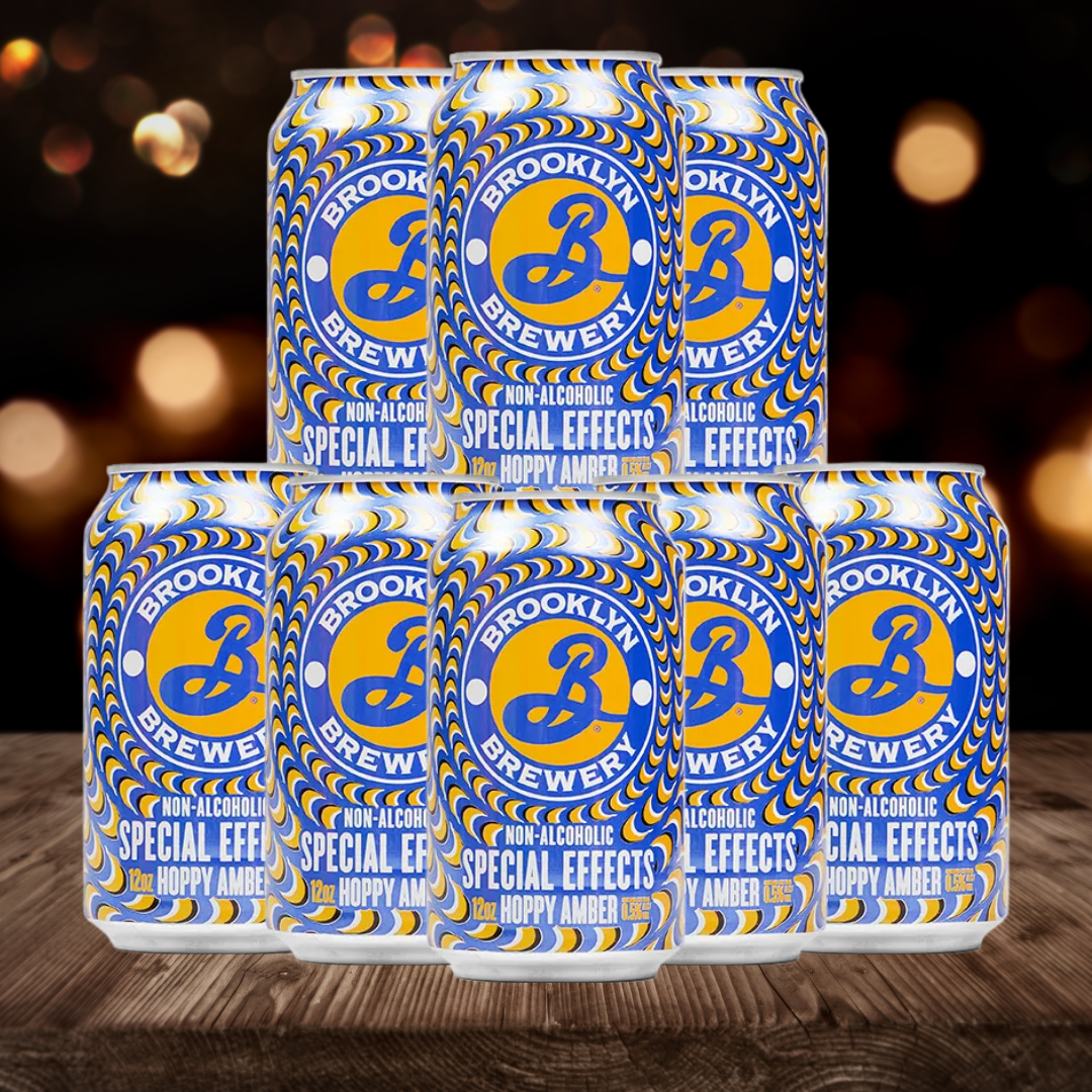 Brooklyn Brewery Special Effects Alcohol Free Lager 330ml - 0.5% ABV (Multipack)