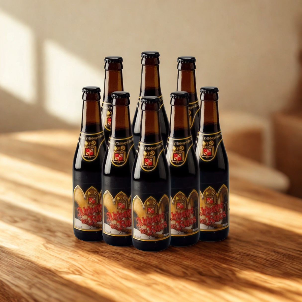 Abbaye des Rocs Belgian Abbey Beer 330ml Bottles – (8 Pack)