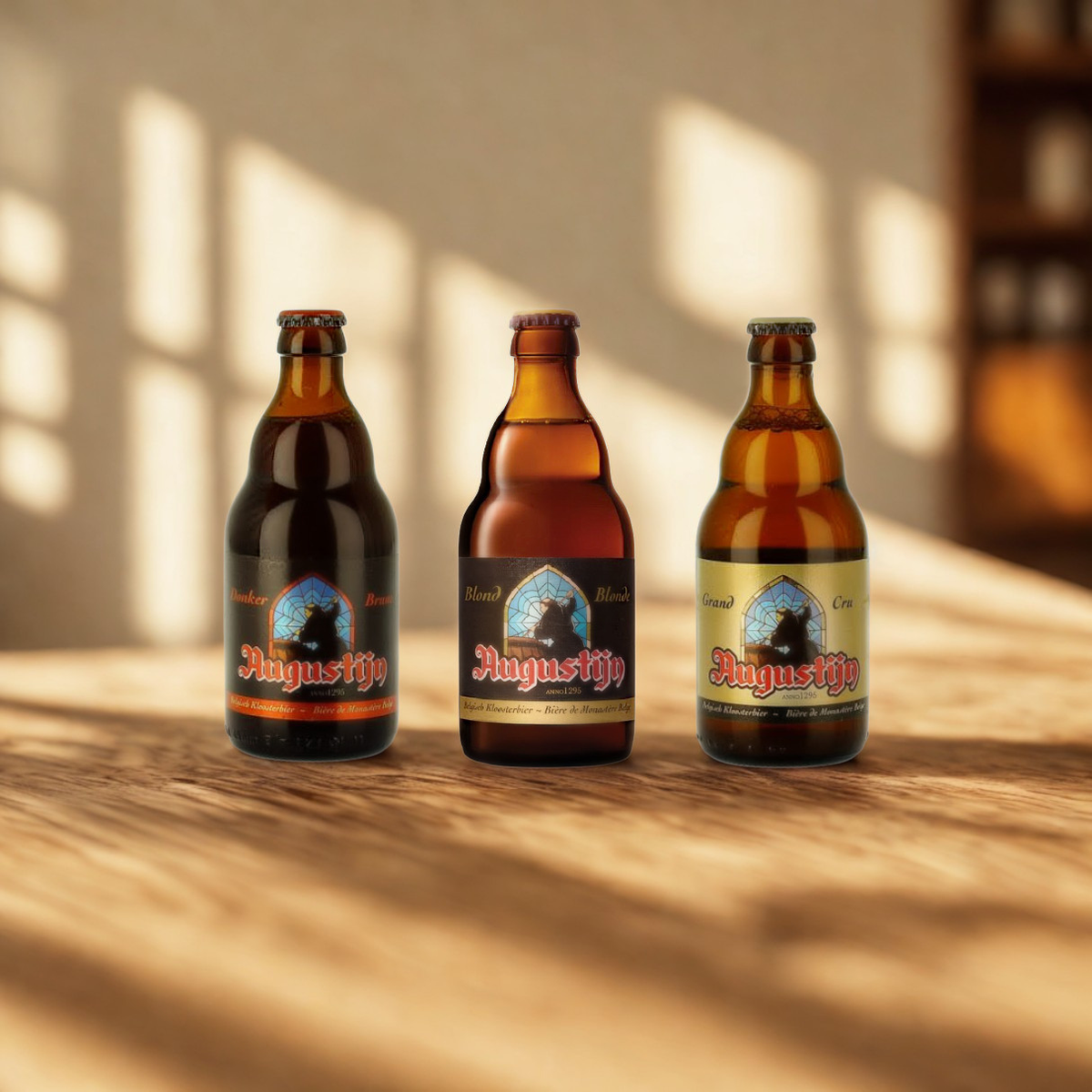 Augustijn Belgian Abbey Beer 330ml Bottles – (8 Pack)