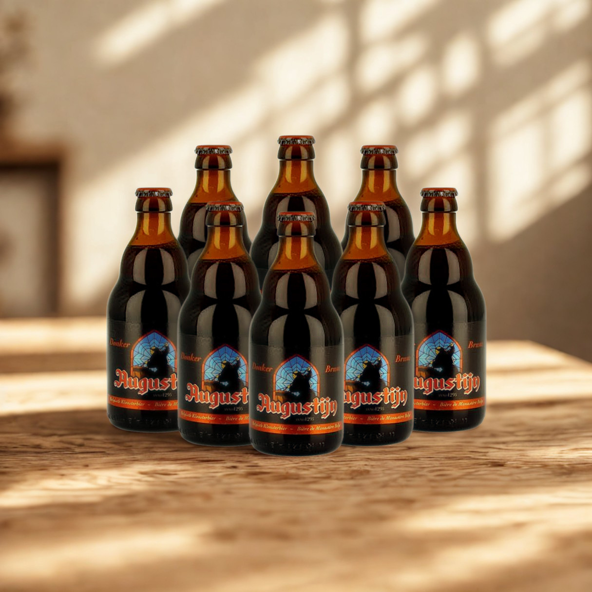 Augustijn Belgian Abbey Beer 330ml Bottles – (8 Pack)
