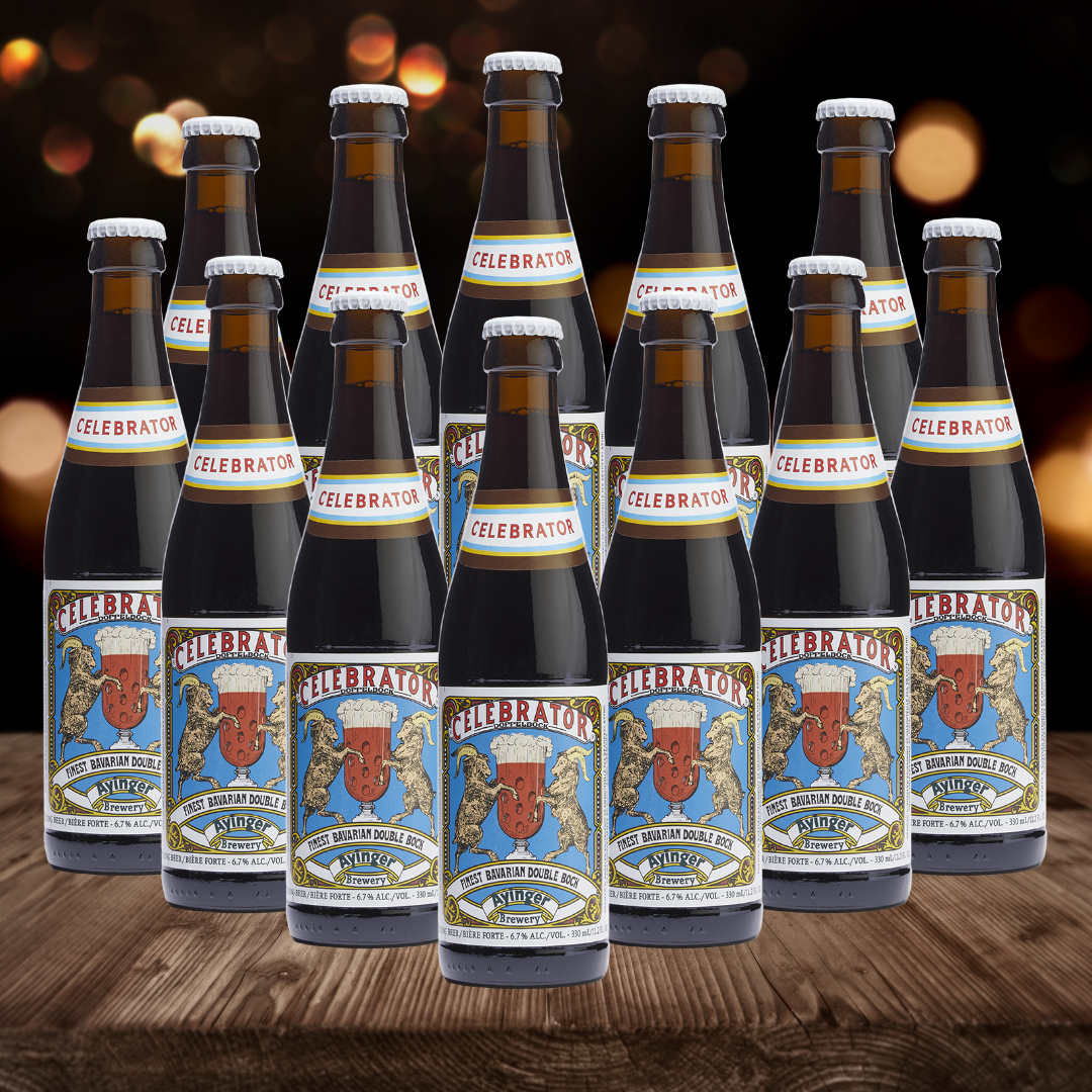 Ayinger Celebrator Doppelbock 330ml Bottles - 6.7% ABV (12 Pack) - BEERHUNTER