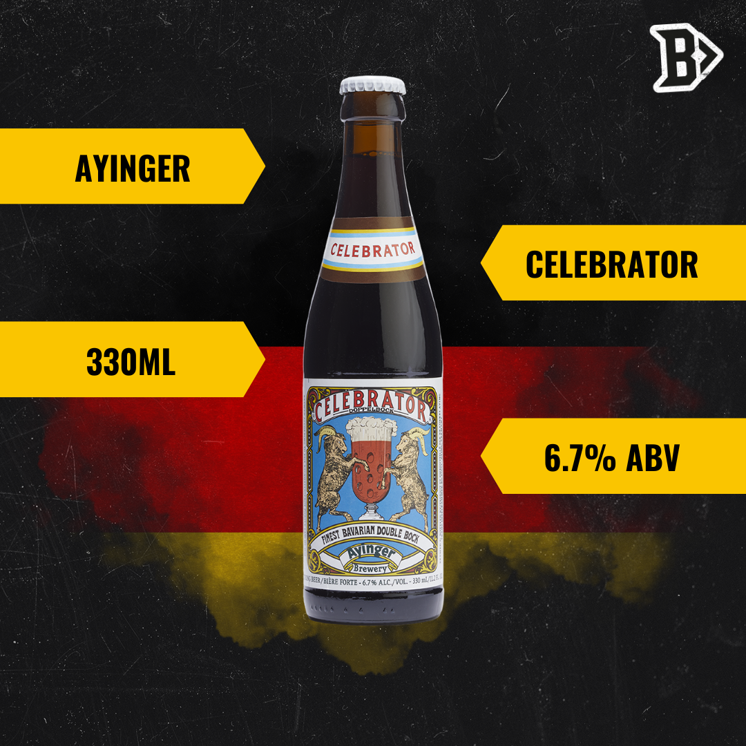 Ayinger Celebrator Doppelbock 330ml Bottles - 6.7% ABV (12 Pack) - BEERHUNTER