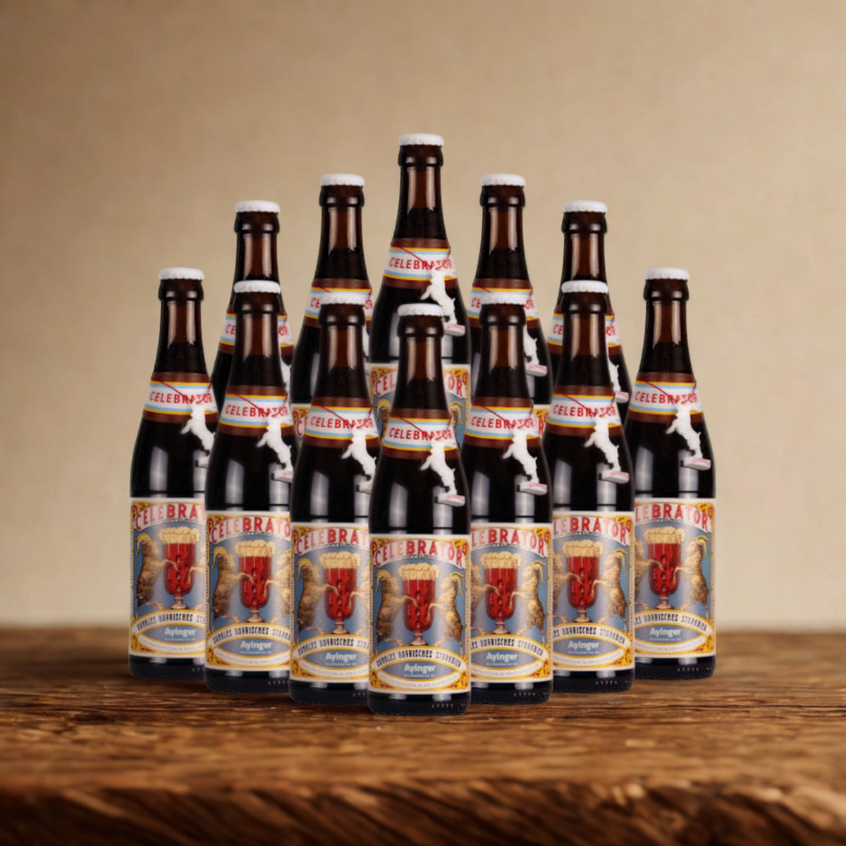 Ayinger Celebrator Doppelbock 330ml Bottles - 6.7% ABV (Multipack)