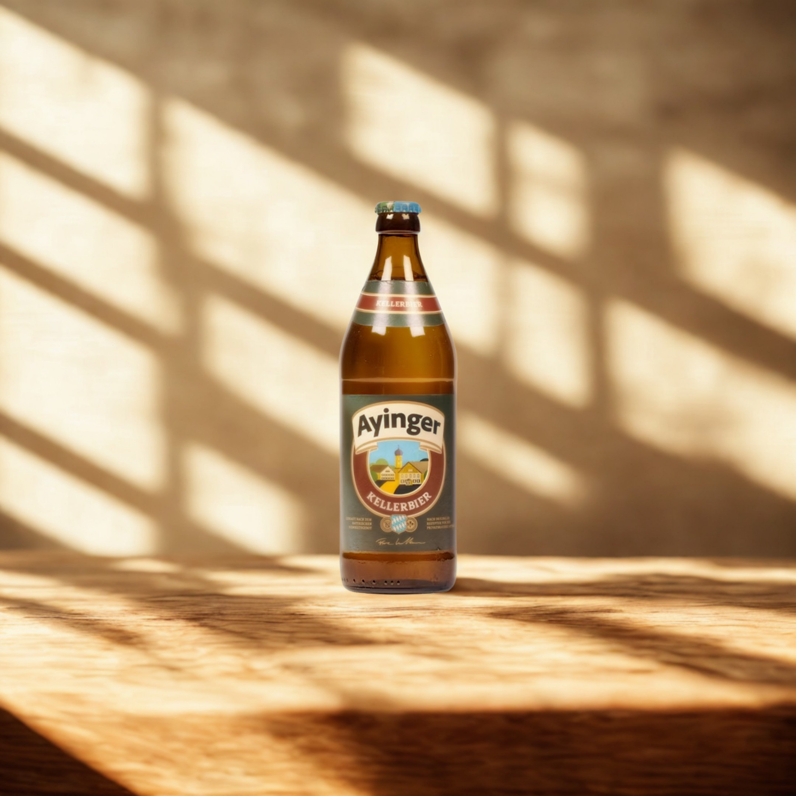 Ayinger Kellerbier 500ml Bottles - 4.9% ABV (Multipack)