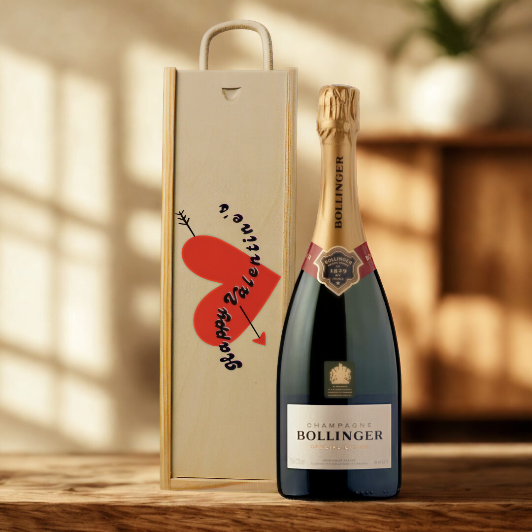 Bollinger Champagne Valentines Gift Set