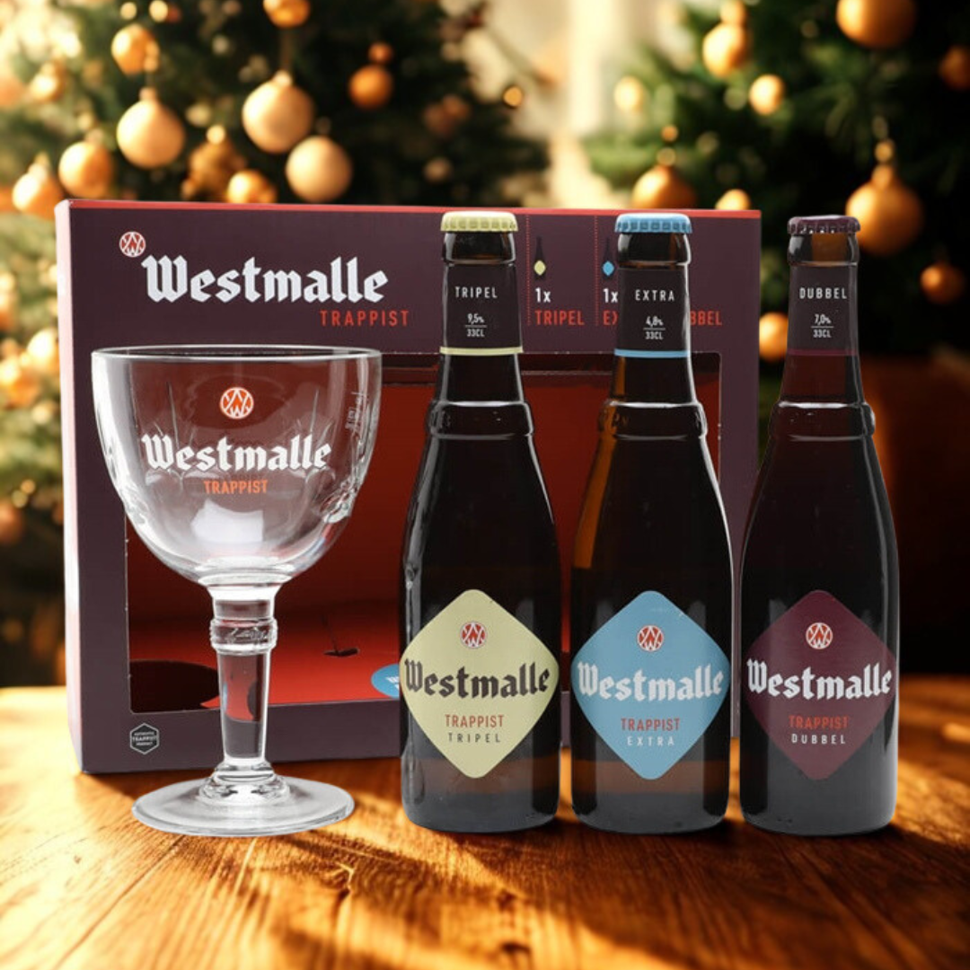 Westmalle Belgian Trappist Gift Pack With Glass