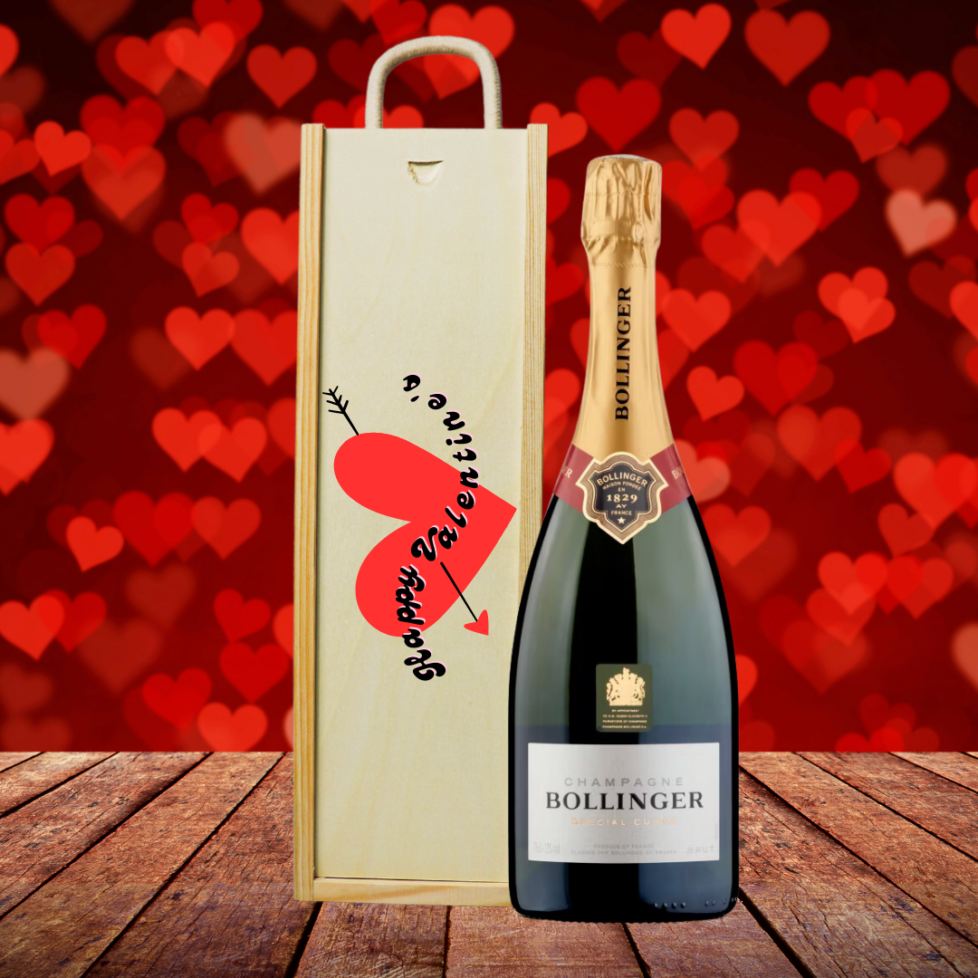 Bollinger Champagne Valentines Gift Set