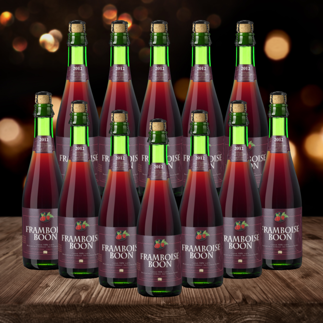 Boon Belgian Framboise 375ml Bottles - 5.0% ABV (12 Pack)