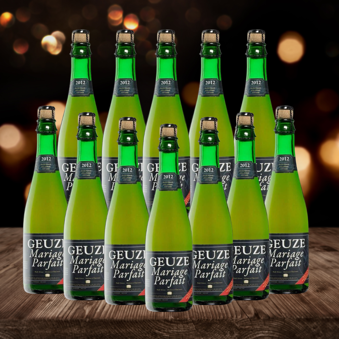 Boon Gueuze Belgian Mariage Parfait 375ml Bottles - 8.0% ABV (12 Pack)