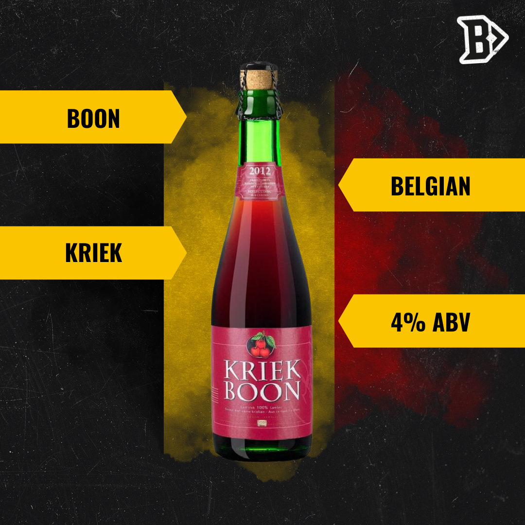 Boon Belgian Kriek 375ml Bottles - 4.0% ABV (12 Pack)