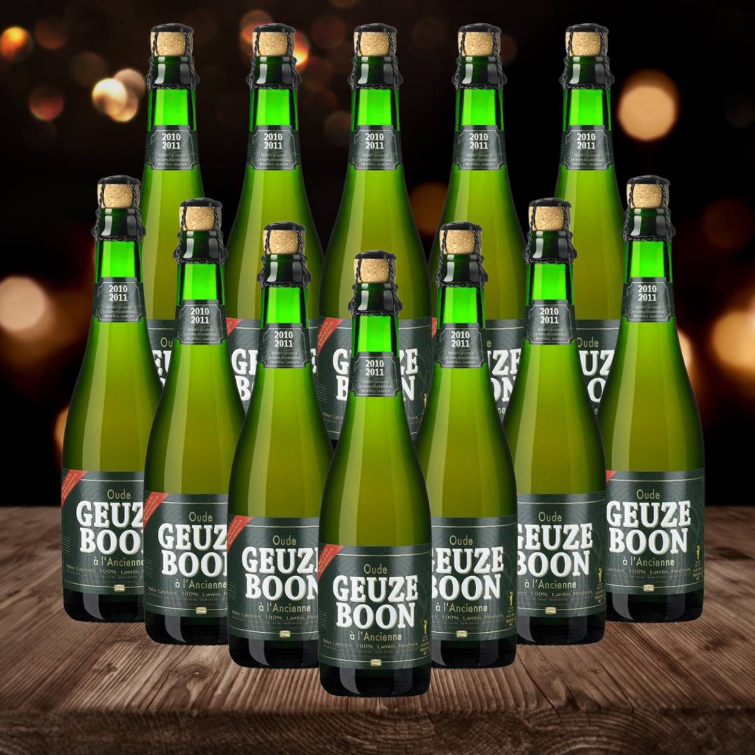 Boon Belgian Oude Gueuze 375ml Bottles - 7.0% ABV (12 Pack)