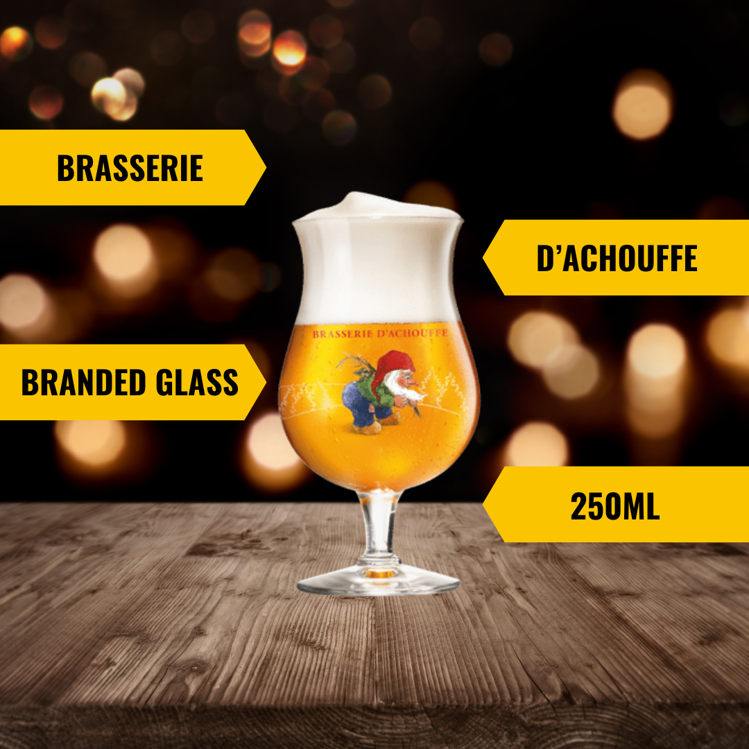 Brasserie d'Achouffe 250ml Glass - BEERHUNTER