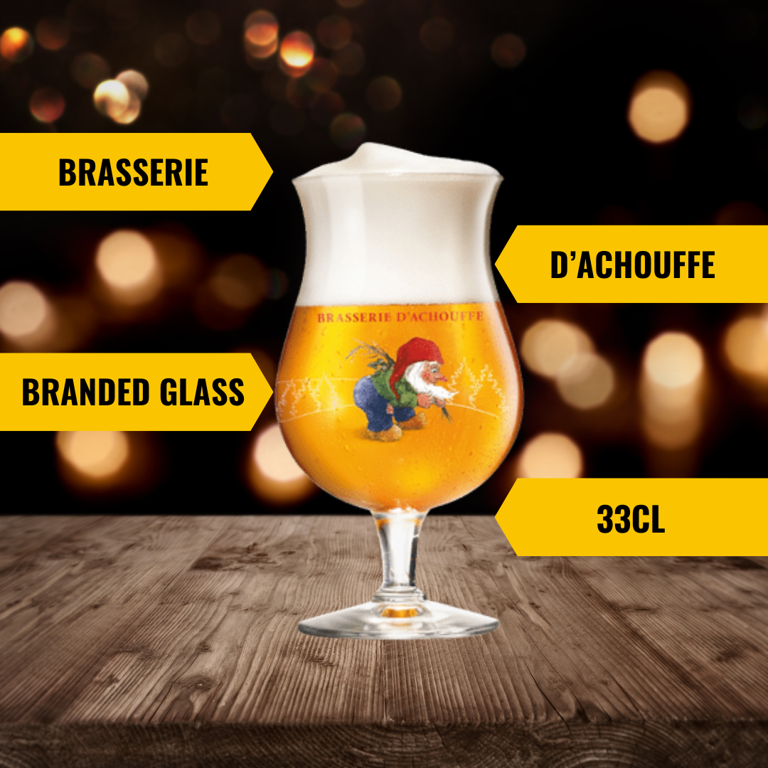 Brasserie d'Achouffe 33cl Branded Glass