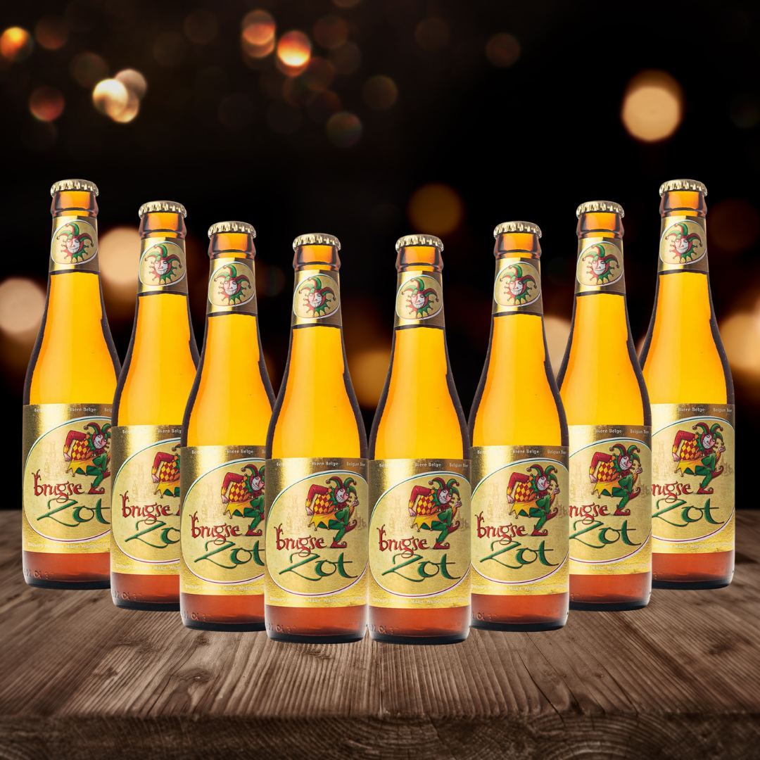Brugse Zot Blond Belgian Ale 330ml Bottles 6.0% ABV (12 Pack) - BEERHUNTER