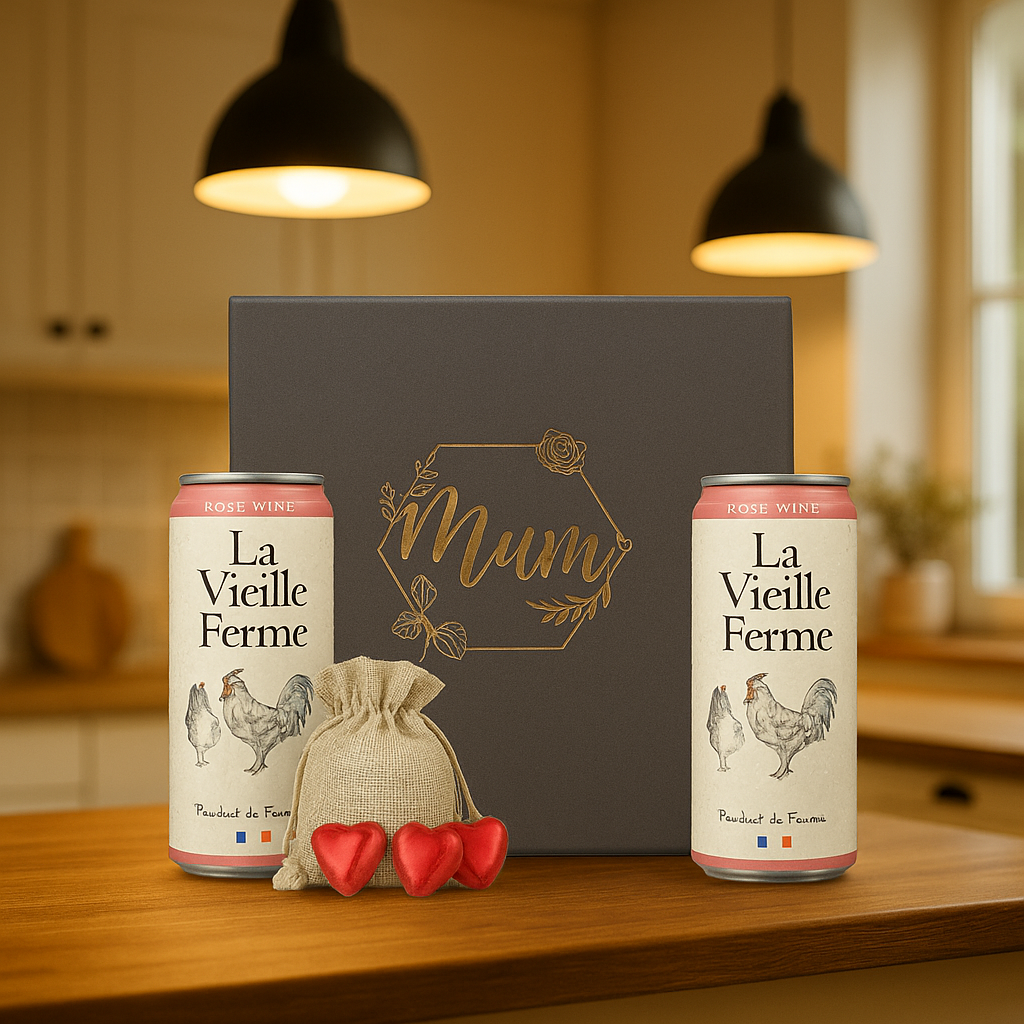 Mum La Vieille Ferme Rosé & Chocolates Gift Set (20cl)