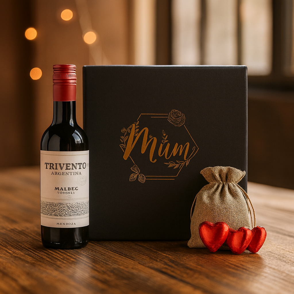 Mum Trivento Malbec Classic Wine & Chocolates Gift Set (18.7cl)