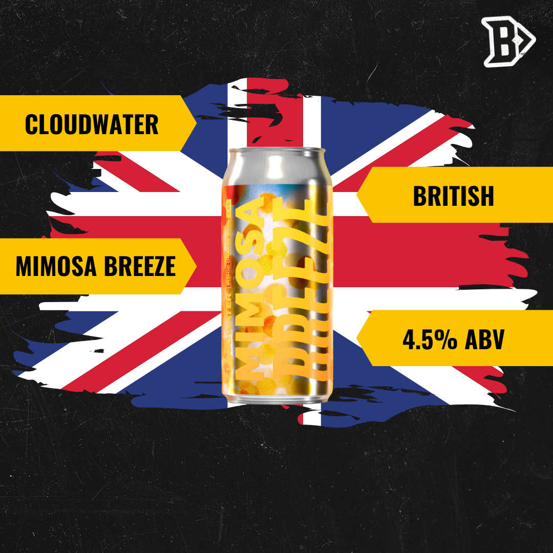 Cloudwater Mimosa Breeze Fruit Sour 440ml Cans - 4.5% ABV (12 Pack)