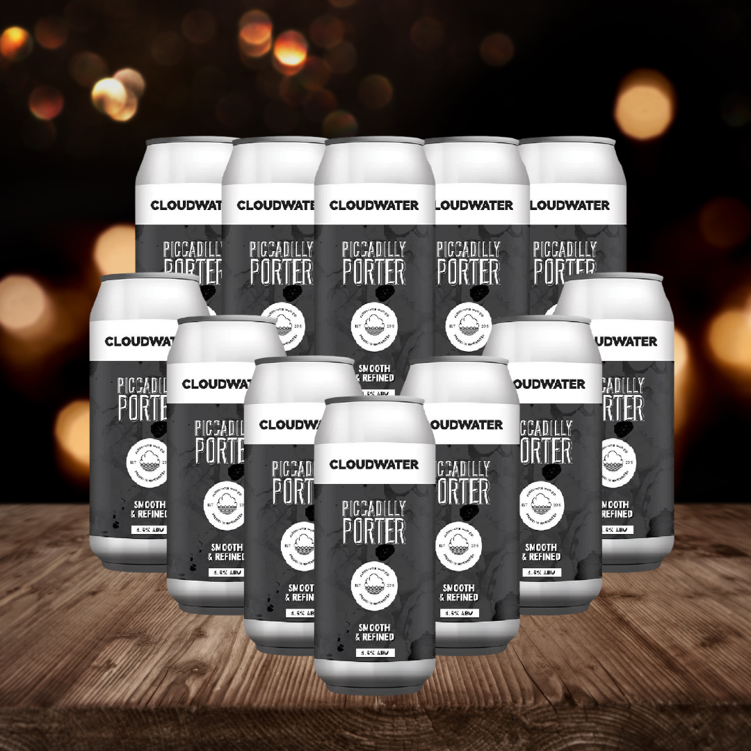 Cloudwater Picadilly Porter 440ml Cans - 4.5% ABV (12 Pack)