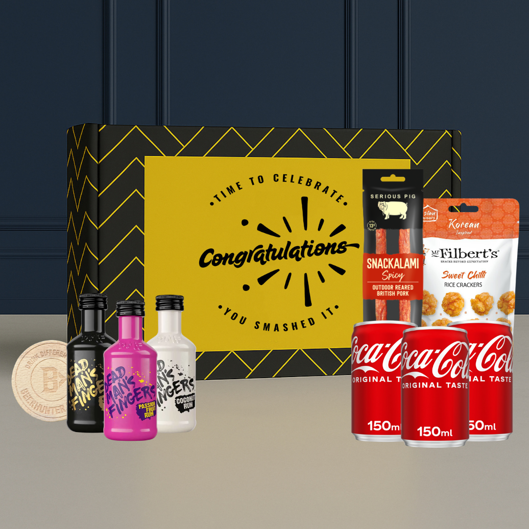 Dead Mans Fingers Rum Gifts For Him Gift Differently Set (3 x 5cl Bottles)