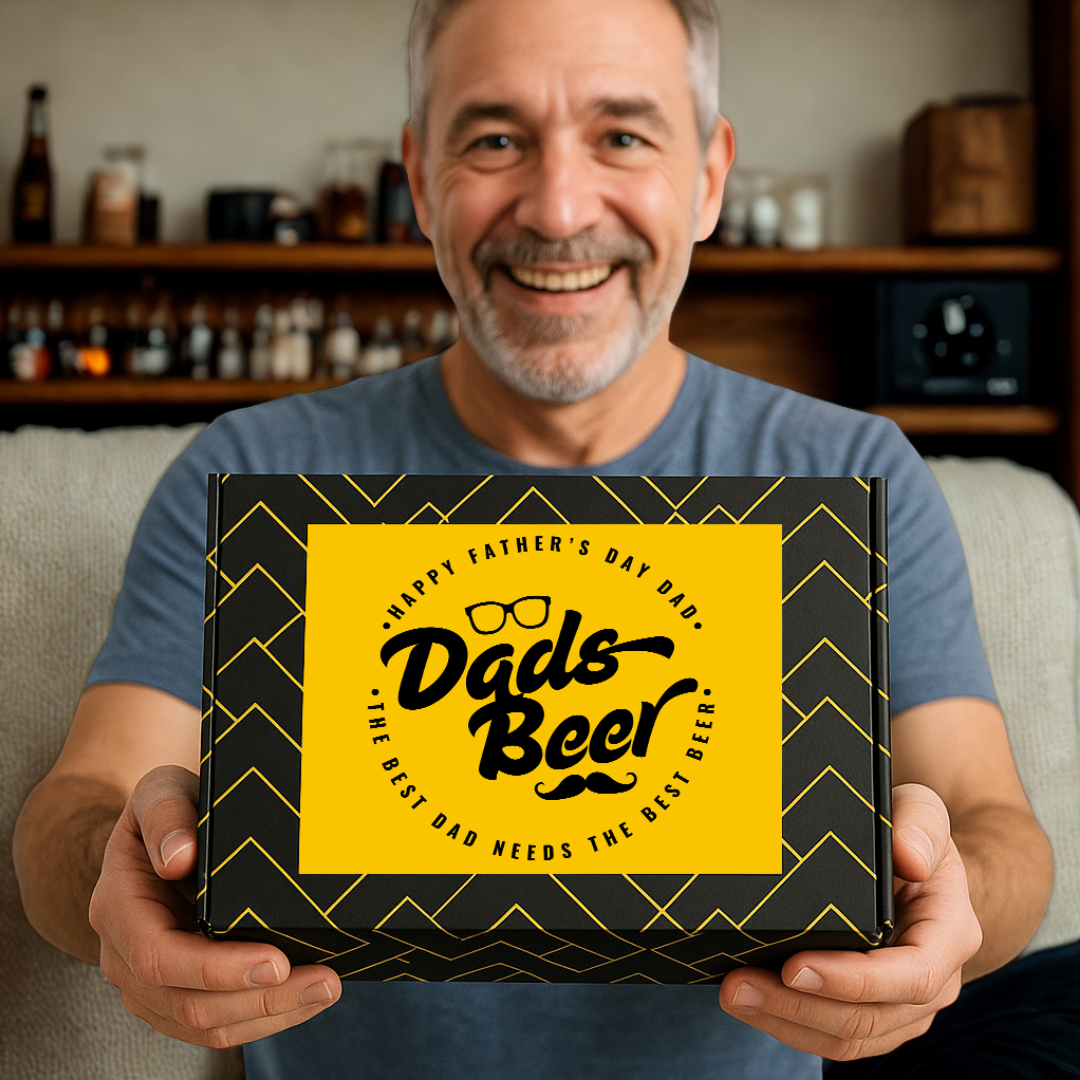 Father's Day IPA Beer Gift Differently Set for Dad with Beer Glass & Snacks (2 Pack)