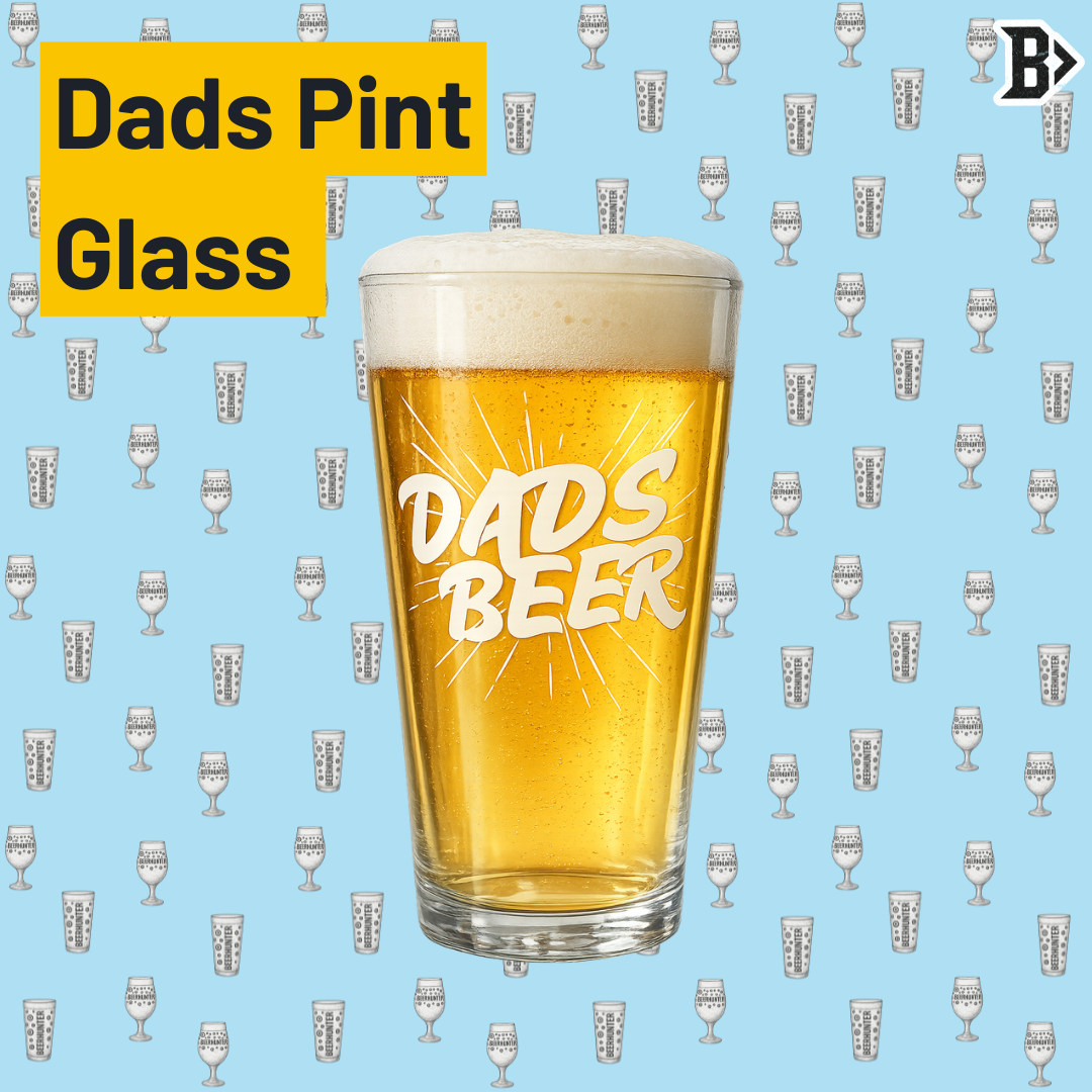 Father's Day Dad's Beer Mini Keg – 5 Litre Limited Edition Blackjack Brewery Ale with Dad Glass (4.0% ABV)