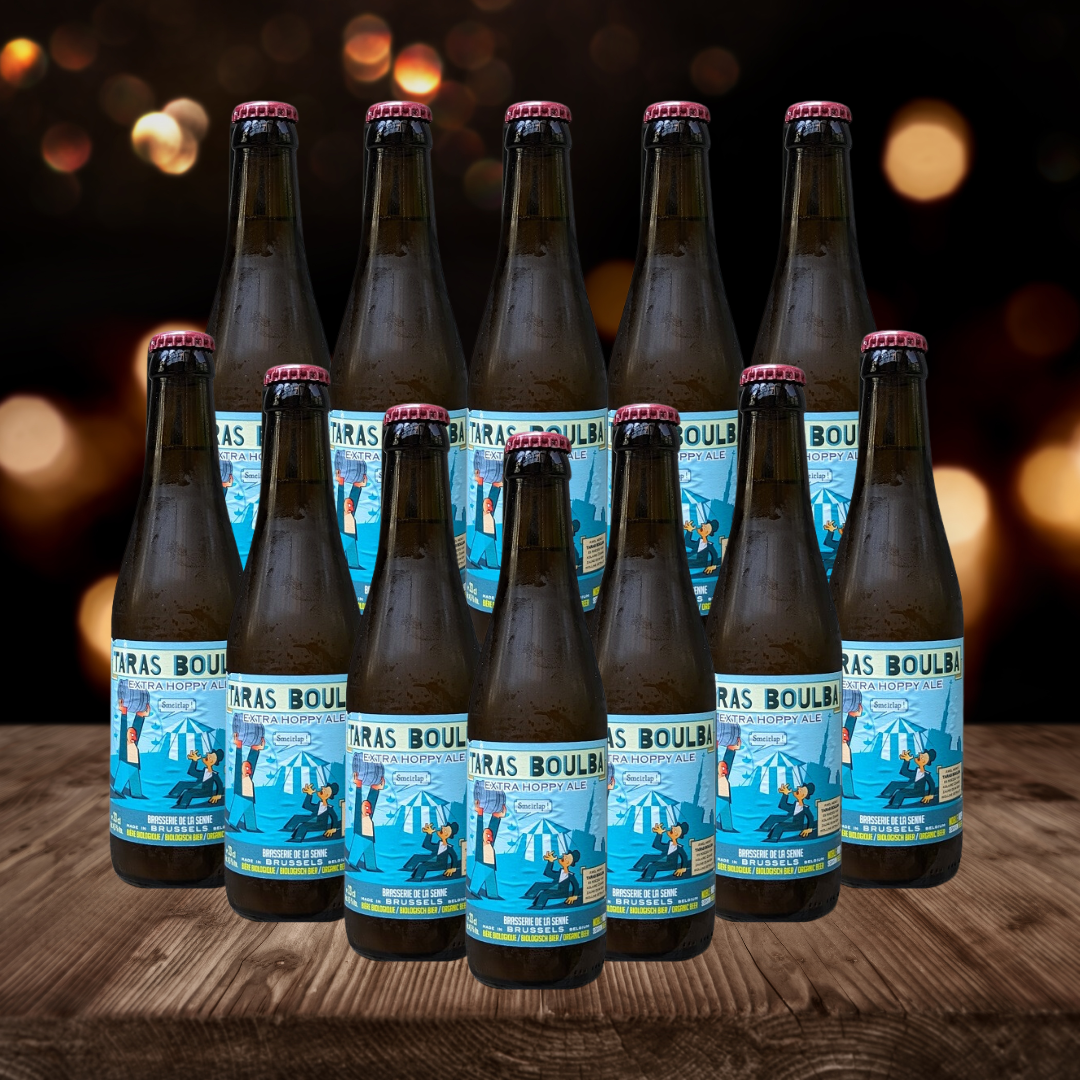 De La Senne Belgian Taras Boulba Hoppy Belgian Pale 330ml Bottles - 4.5% ABV (12 Pack)
